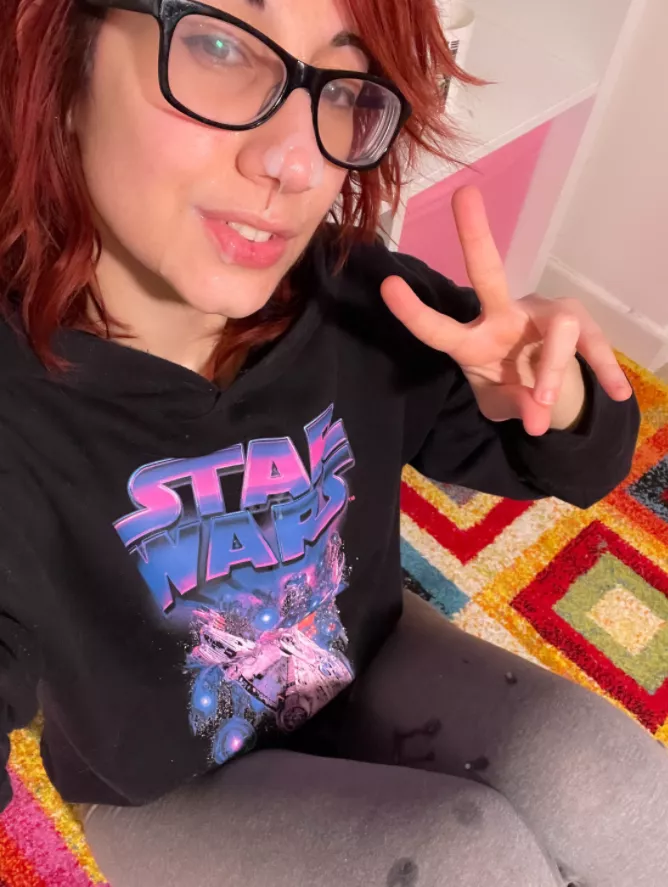 Nerdy Girls deserve cum too!