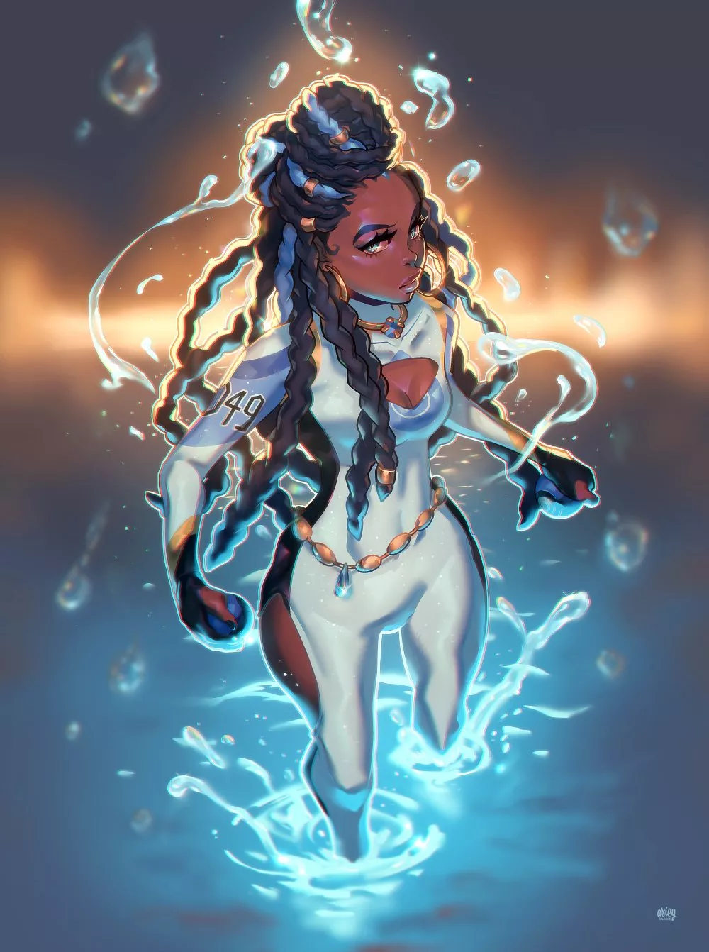 Nessa Redesign (Asia Kendrick-Horton) [Pokemon]