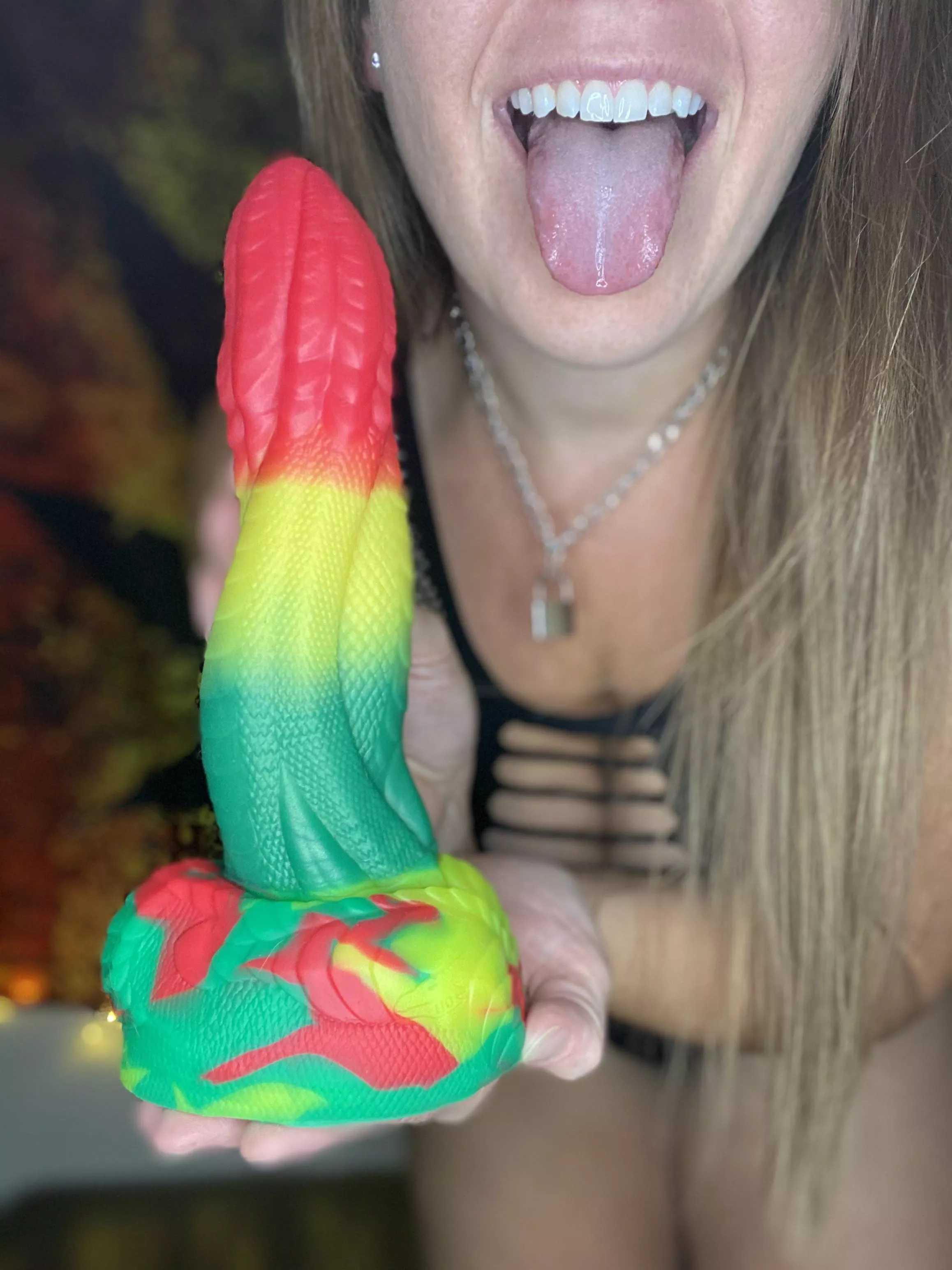 Never Disappointed With Orochi ♥️💛💚 Welcome To The Family! 🔥👅(Size M, Firmness M) [OC]