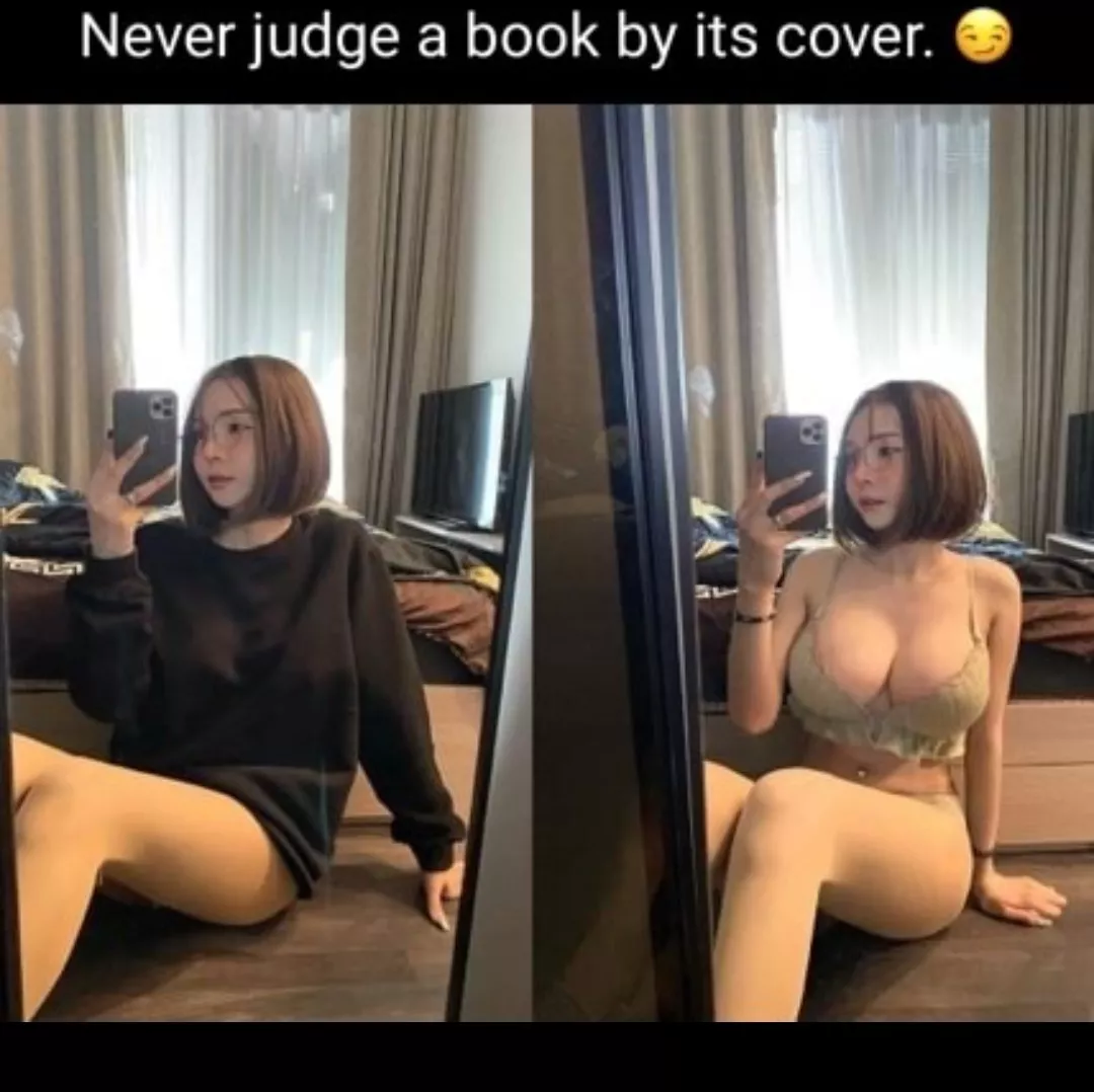 never judge a book by its cover