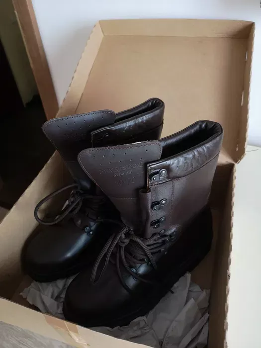 New boots! This is my first time i got them like this , they are army surplus (unissued). Do they need any extra attention if they come like this? I just find it strange.