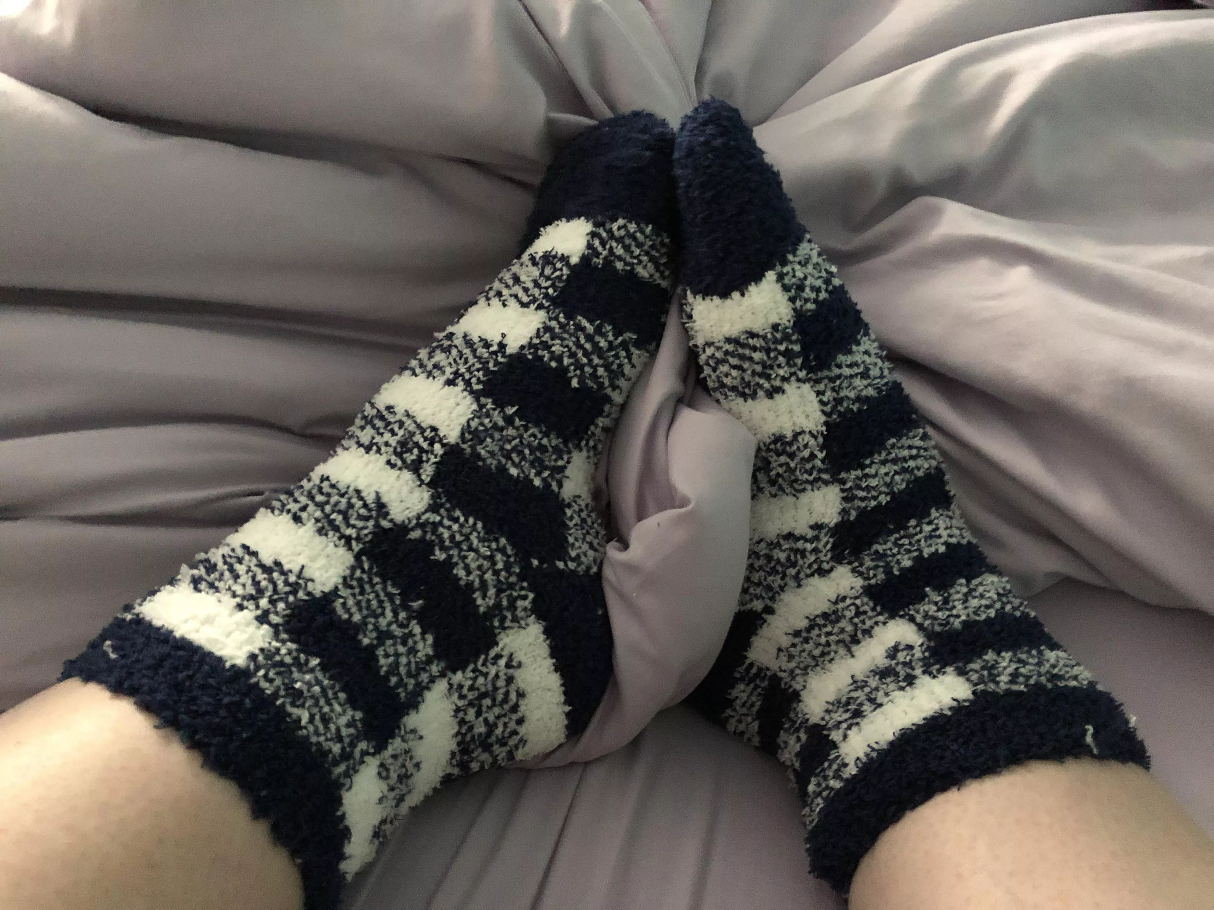 New (f)uzzy socks… so soft and warm…