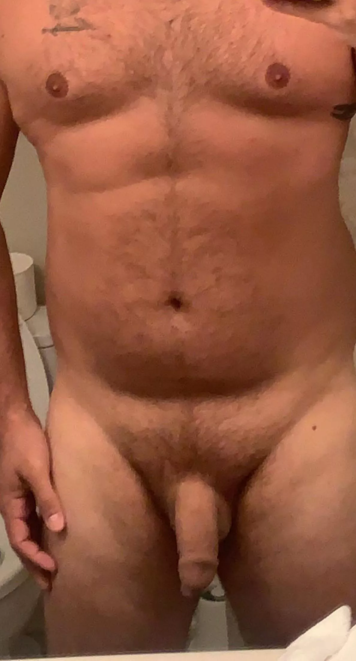 New here just wanted to share from this morningâ€¦not super comfortable sharing my uncut cock yet