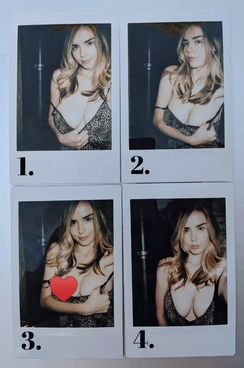 New leopard dress Polaroids