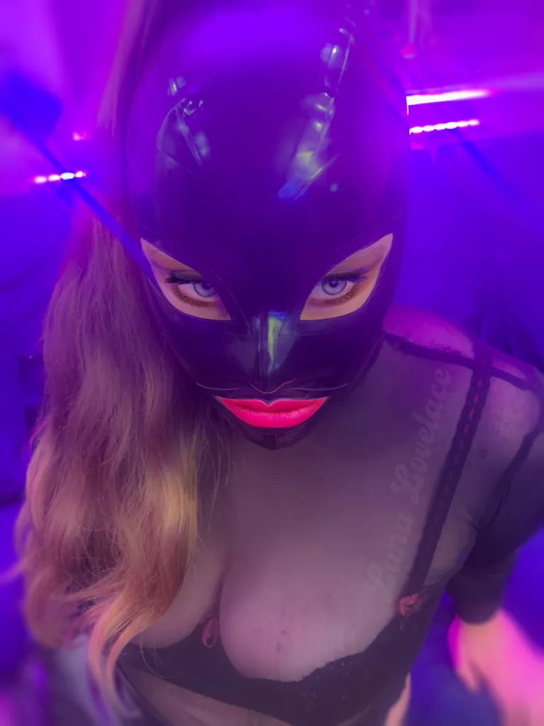 New to Reddit and New Latex Hood! How does it look? Shiny enough? [F] [OC]