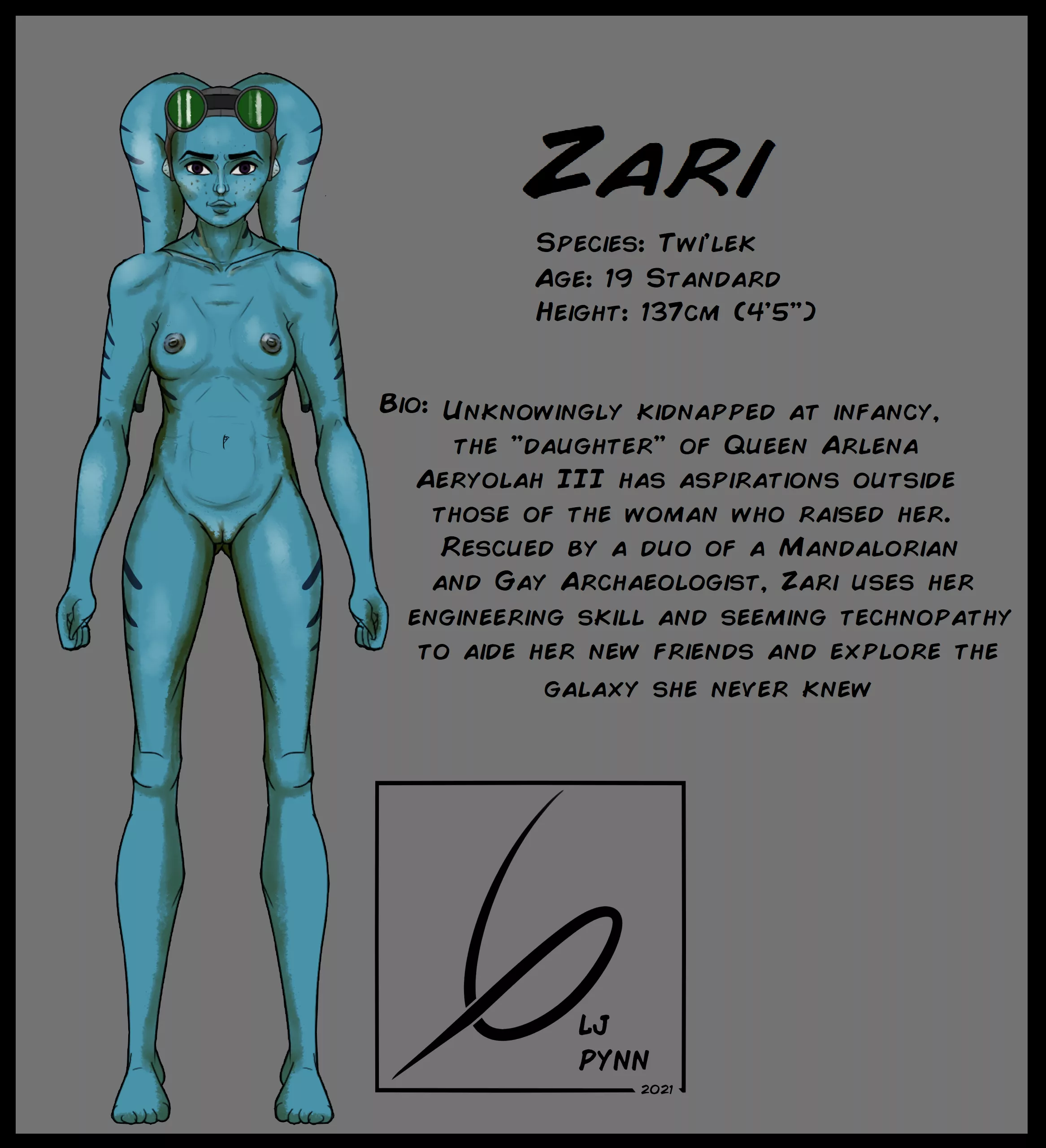 New Twi'lek OC for my crew [@LjPynn]