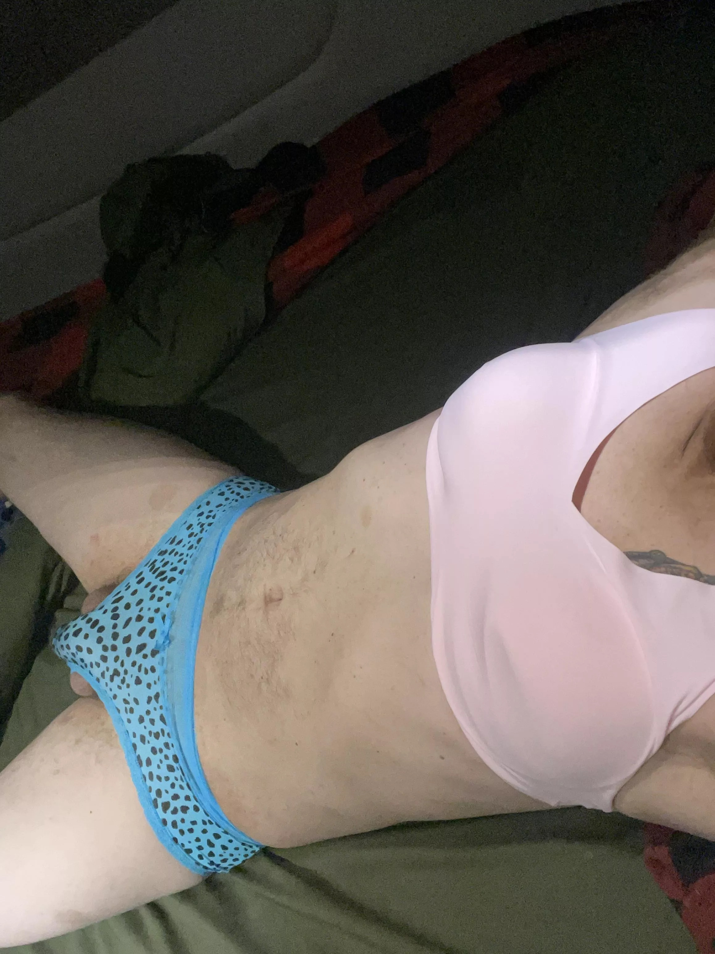 New what do you think of a trucker in panties