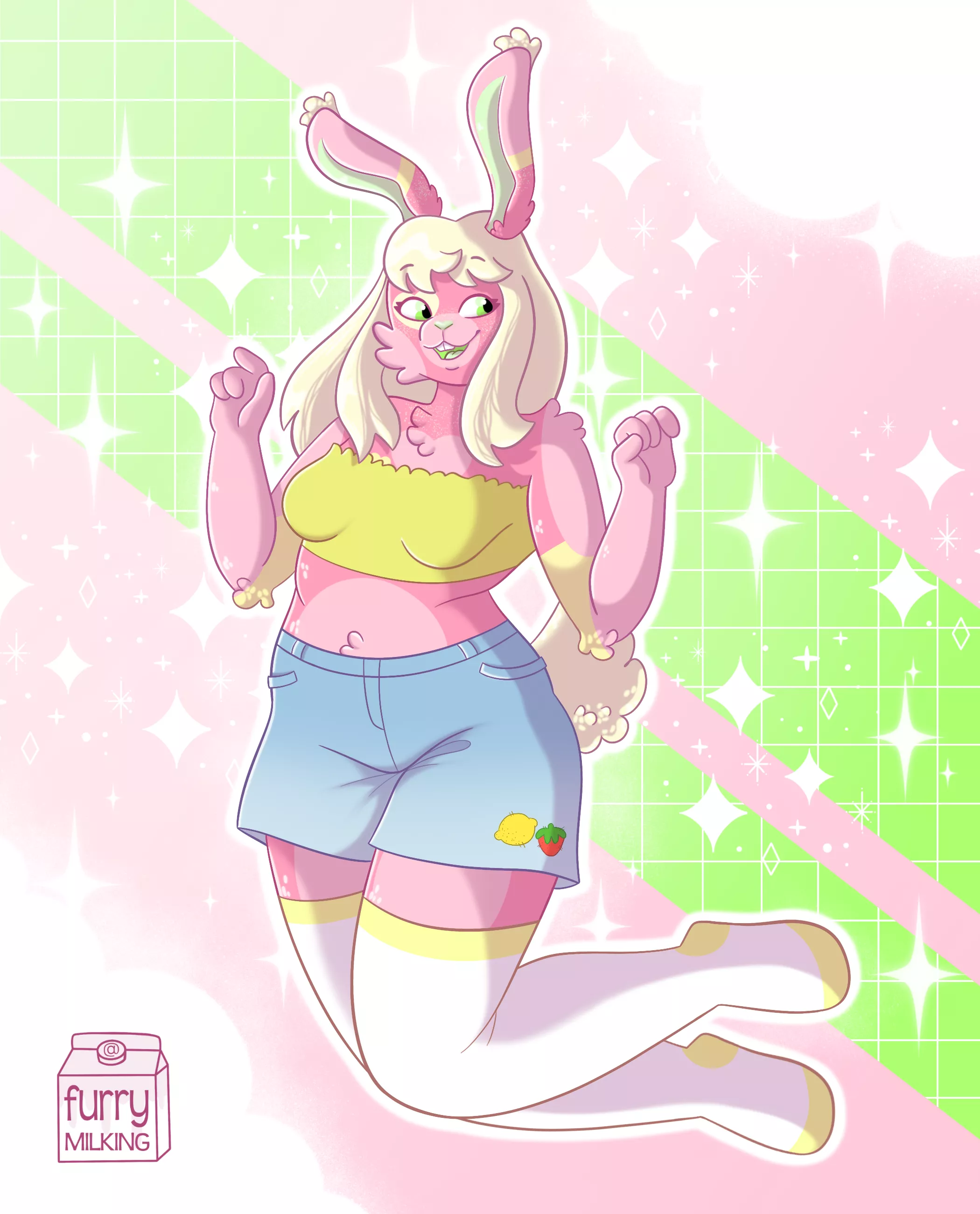 ♥ Newer OC, Poppy! ♥ (art by me, @furrymilking)