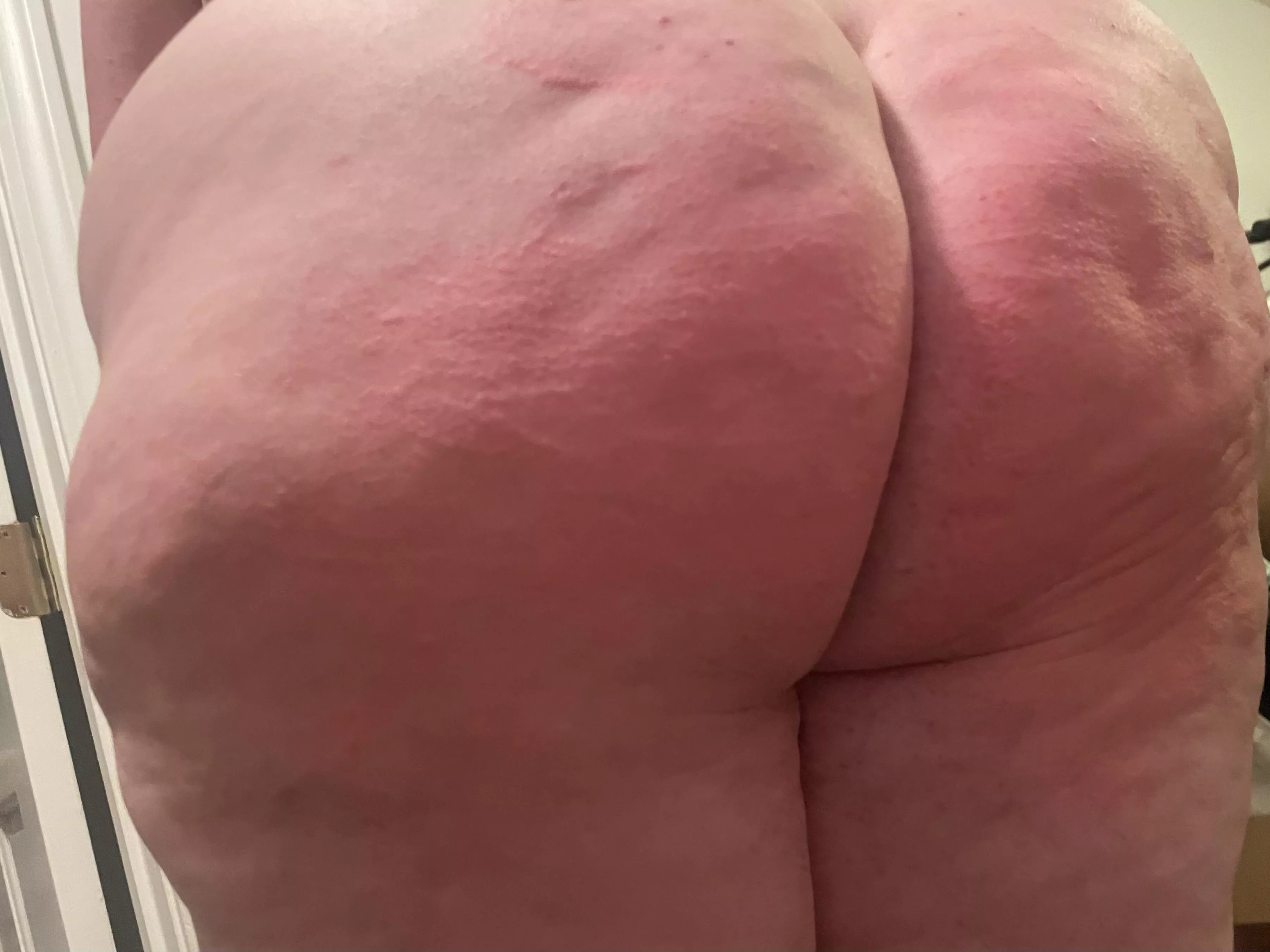 Next level whipping for my bratty behavior. Sir even commented on how quickly I broke, but the bite of the whip across my ass, and knowing how badly I had behaved to earn this made it impossible not to cry. The marks were my reminder for over two days.