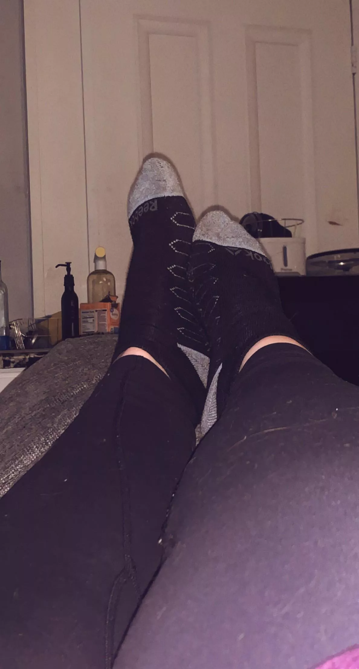 Nice sweaty socks after a good workout today ðŸ˜