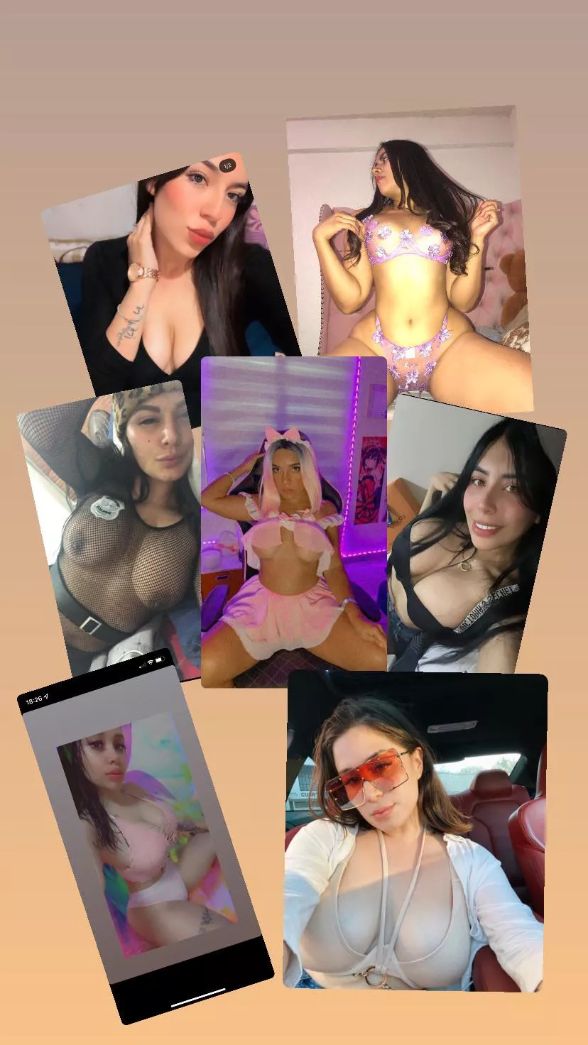 Nicolcfit, legnajmtz, Valeria obadash, luz aurora, china mcqueen, evy Minaj y Ana hermann tengo de ellas manden mensaje si les interesa de una $$