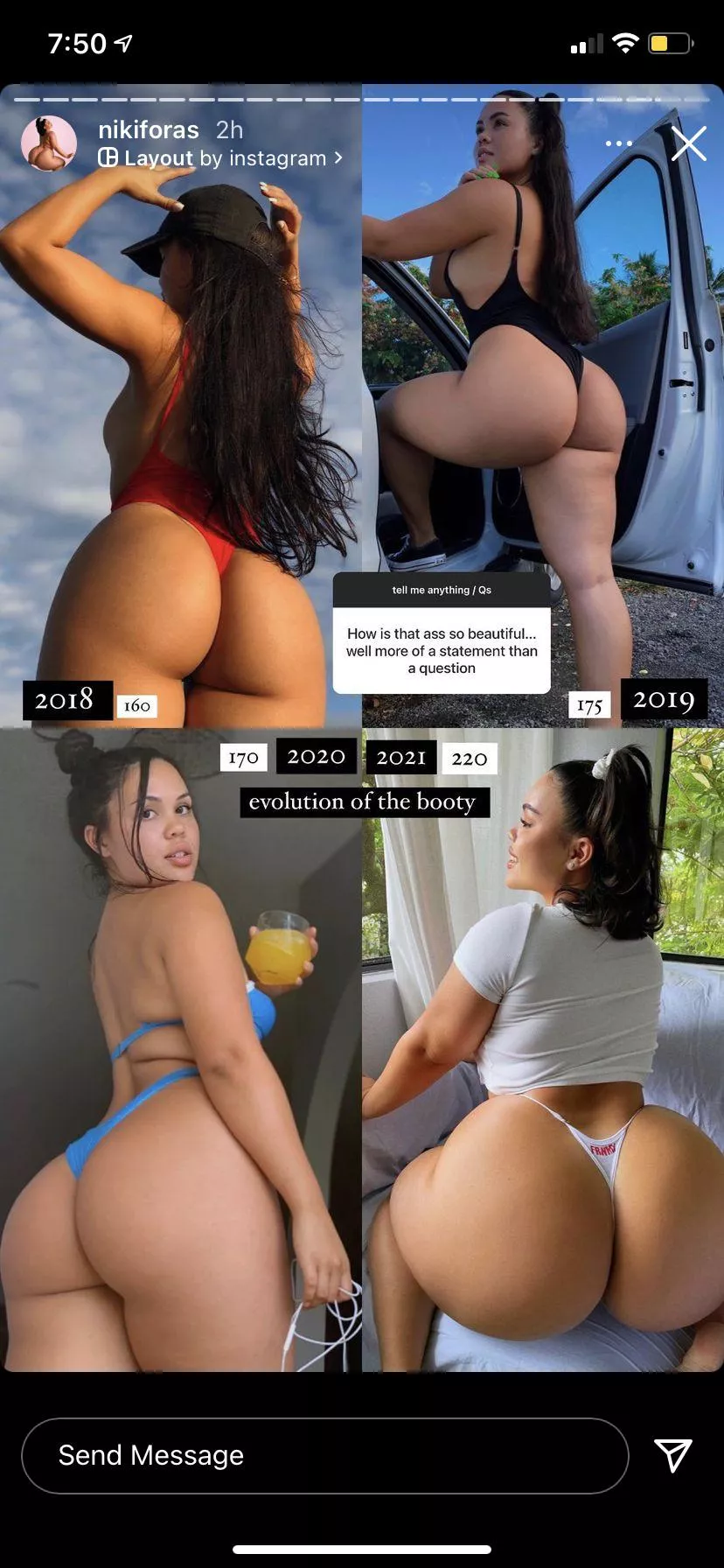 Nikiforas2 documents her growing assets over the years