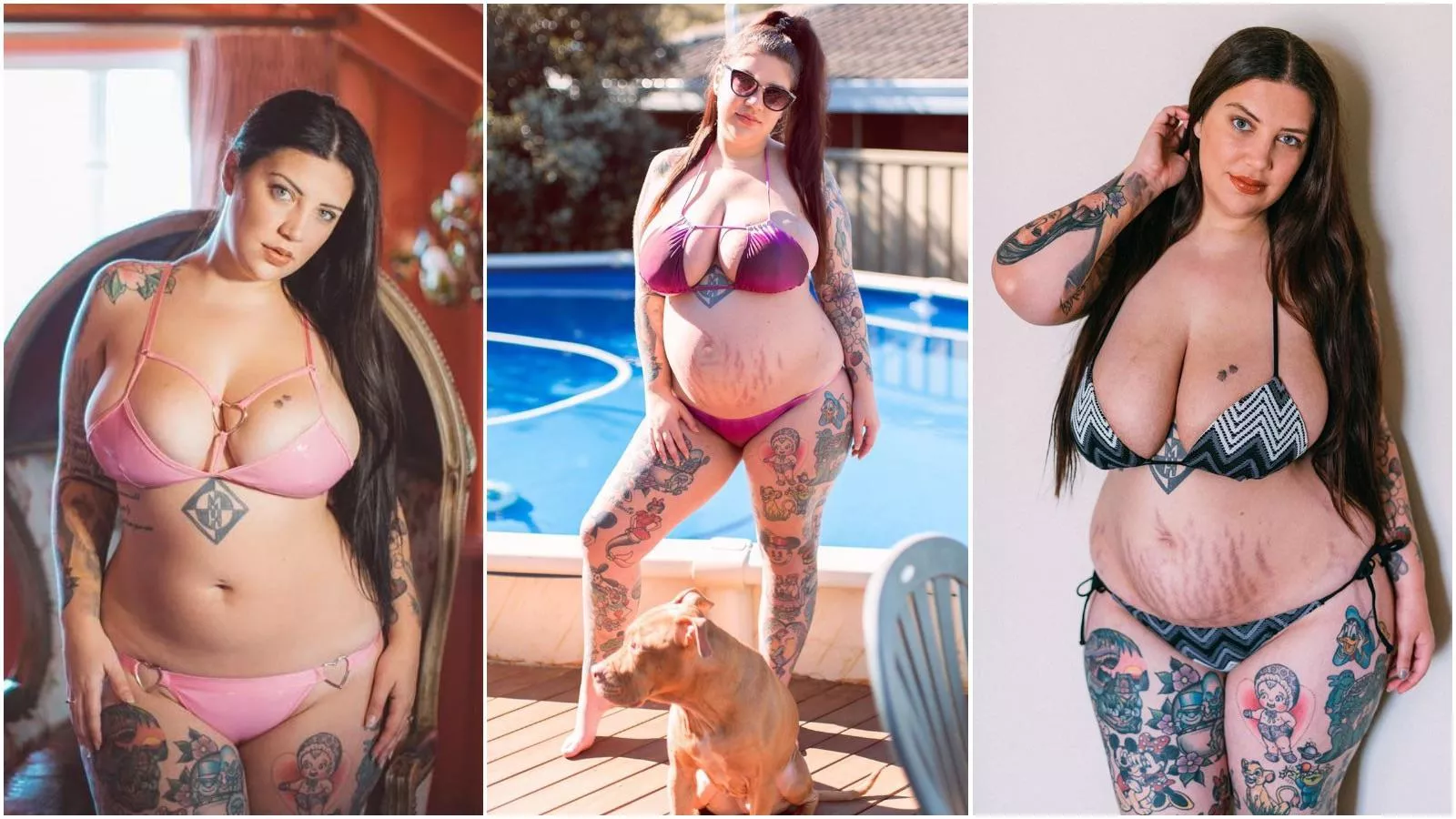 Nikki Hunter: Before / During / After Pregnancy