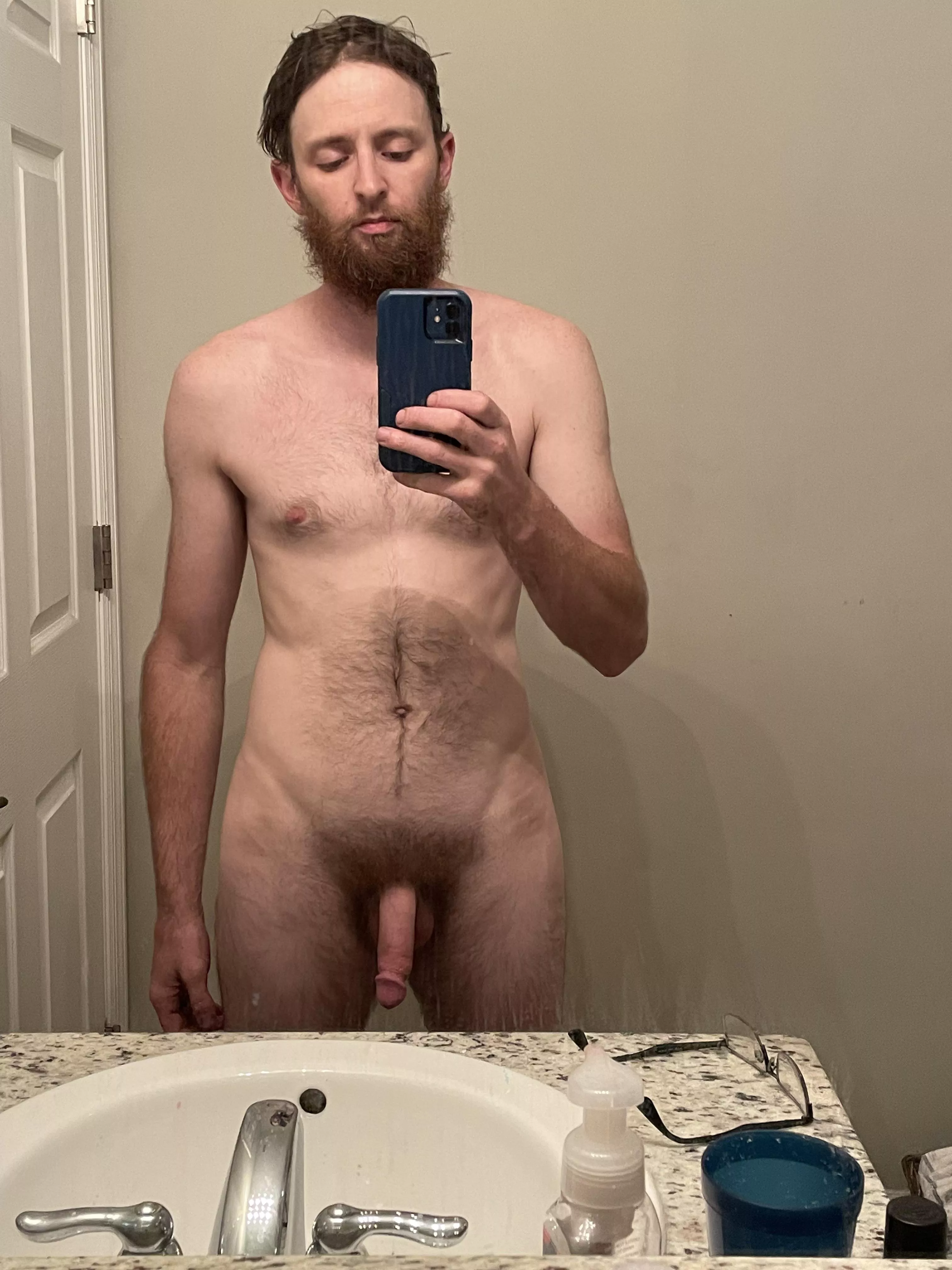 No boner yet but maybe you can give me one after I shower