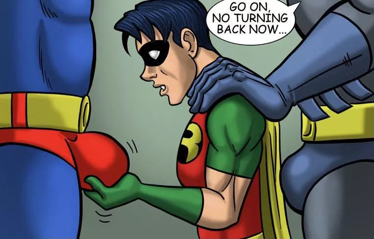 No turning back now Robinâ€¦ (IcemanBlue) [Batman, Superman]