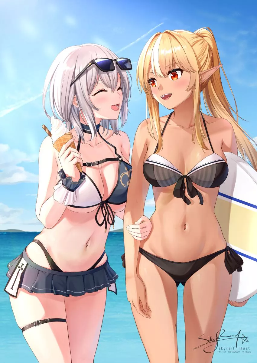 Noel x Flare Summer [Hololive]