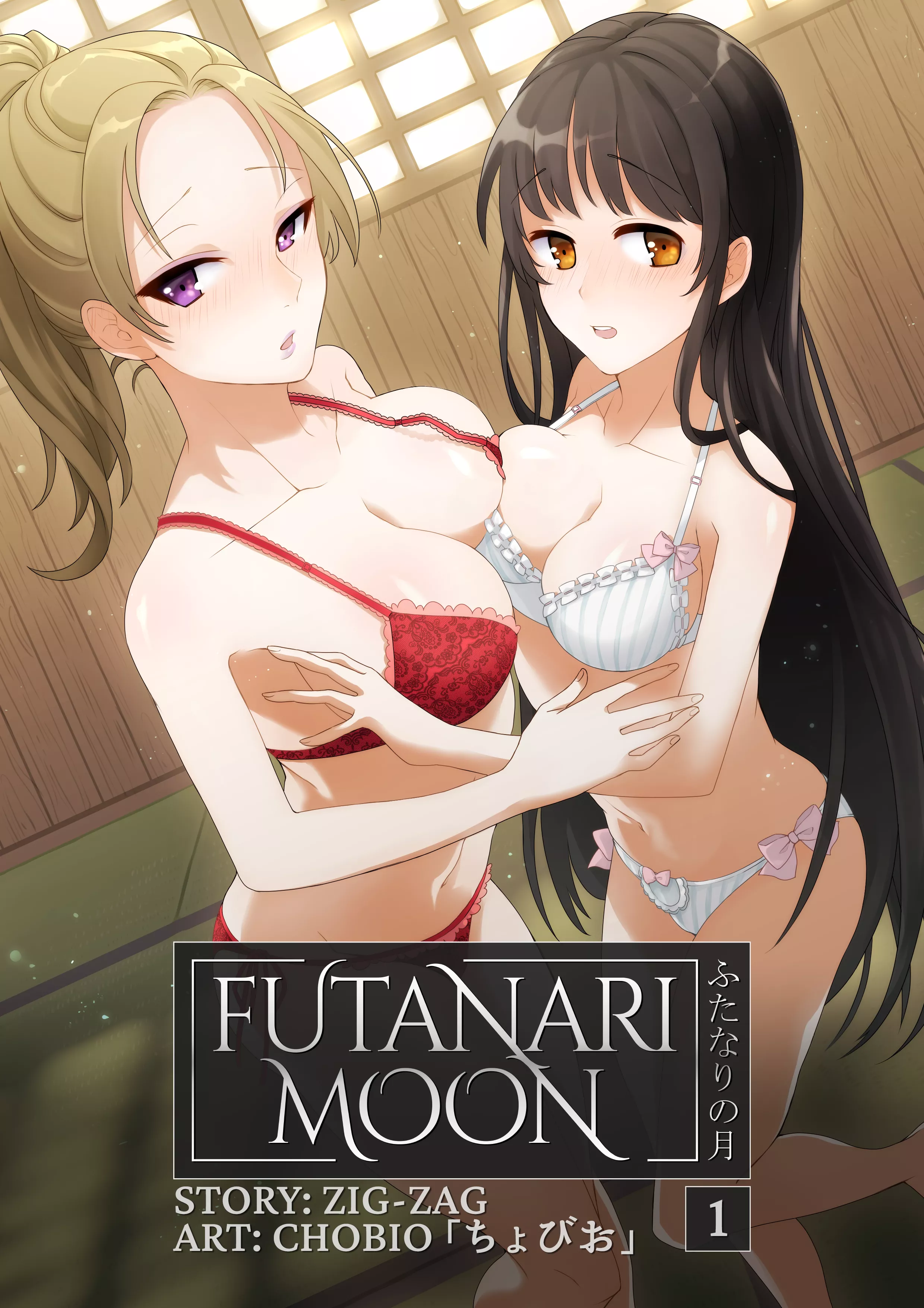 Not exactly a comic, but a light novel! Futanari Moon features futa x female action!