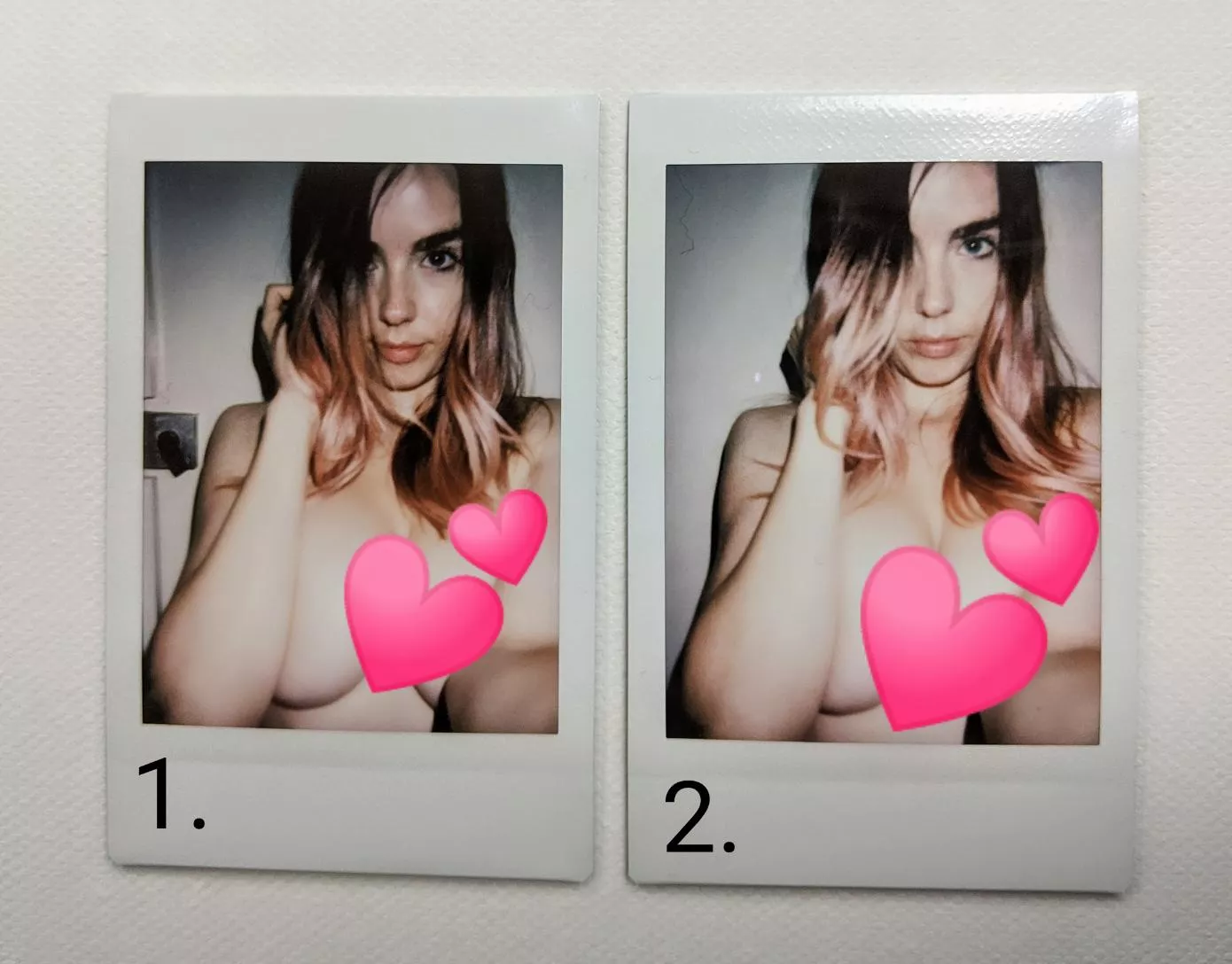 not showing nipples but she censored it so people will think itâ€™s a â€˜toplessâ€™ polaroids. hope nobody fall for it ðŸ‘€