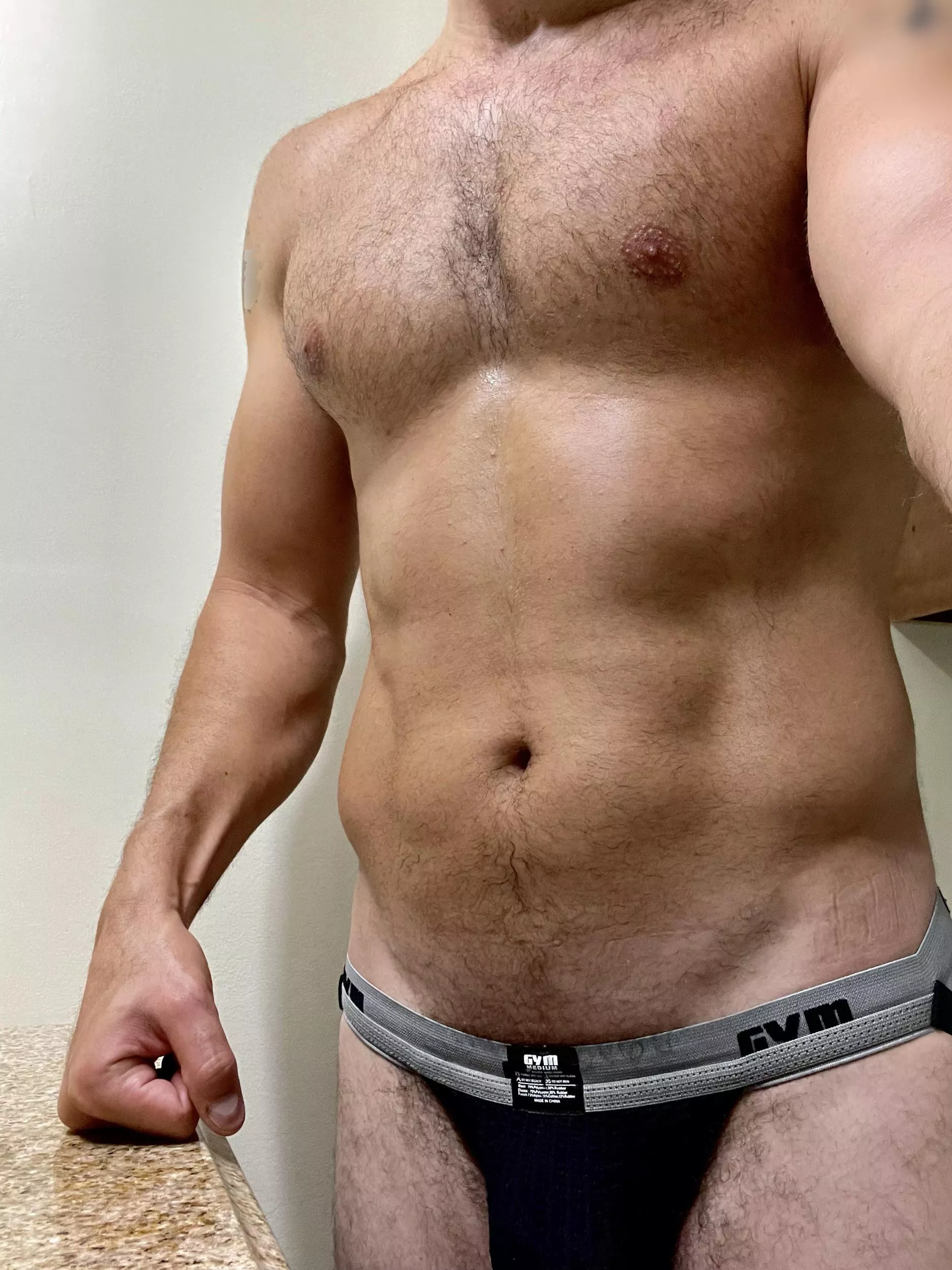 Not supposed to go jogging in just this, a(m) I?