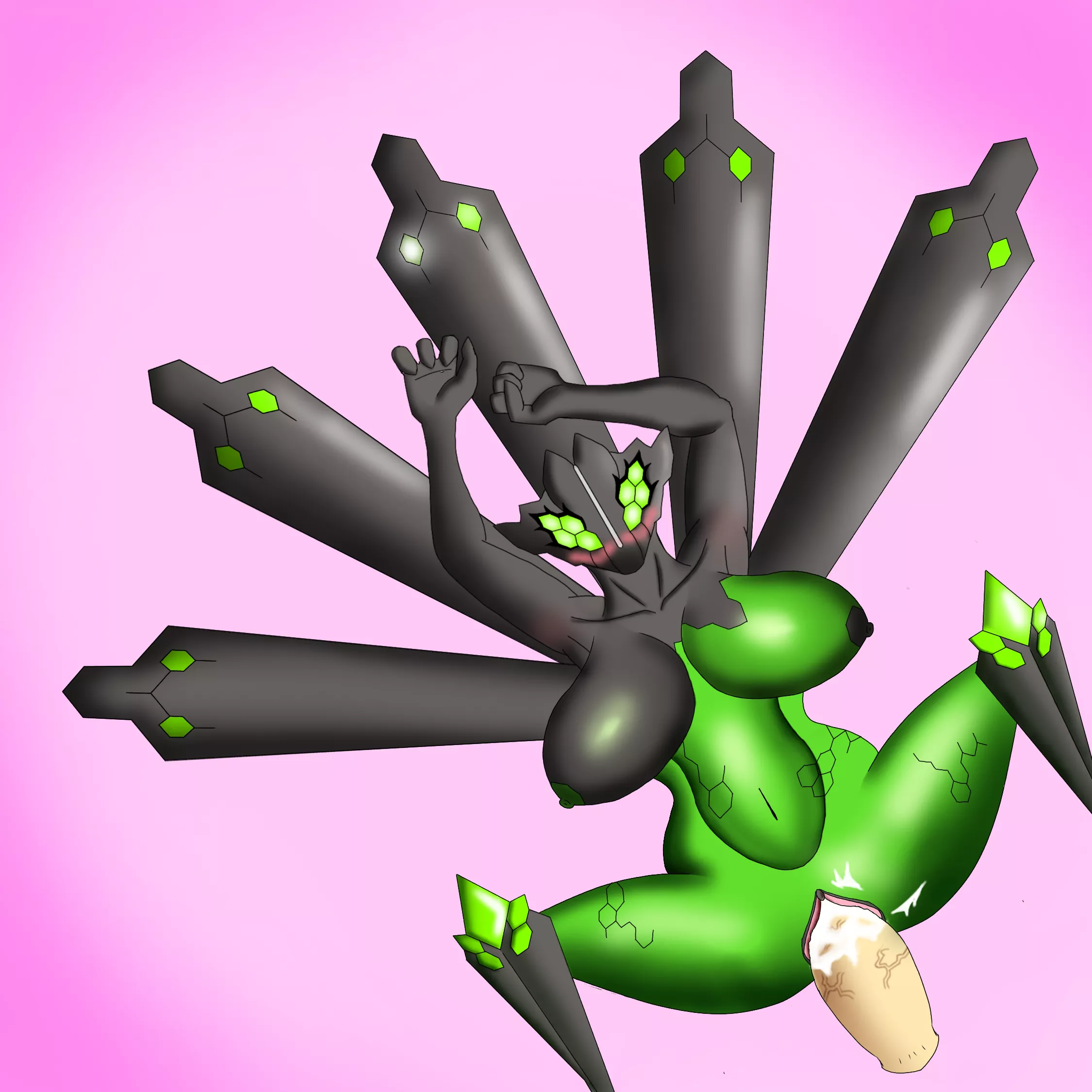 Now for something different: anthro zygarde