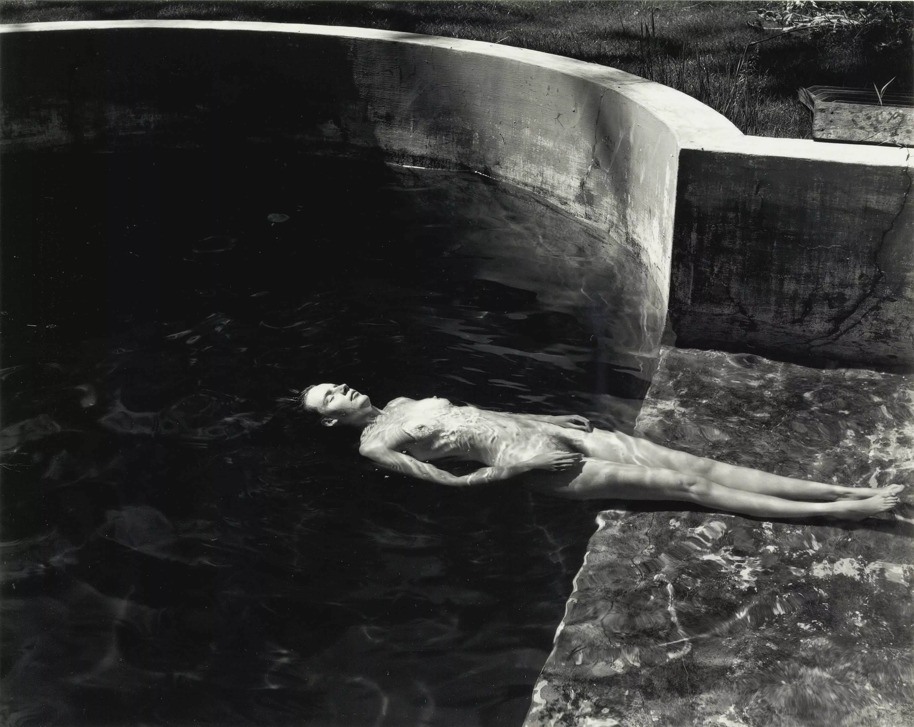 Nude Floating, 1939 - photo by Edward Weston