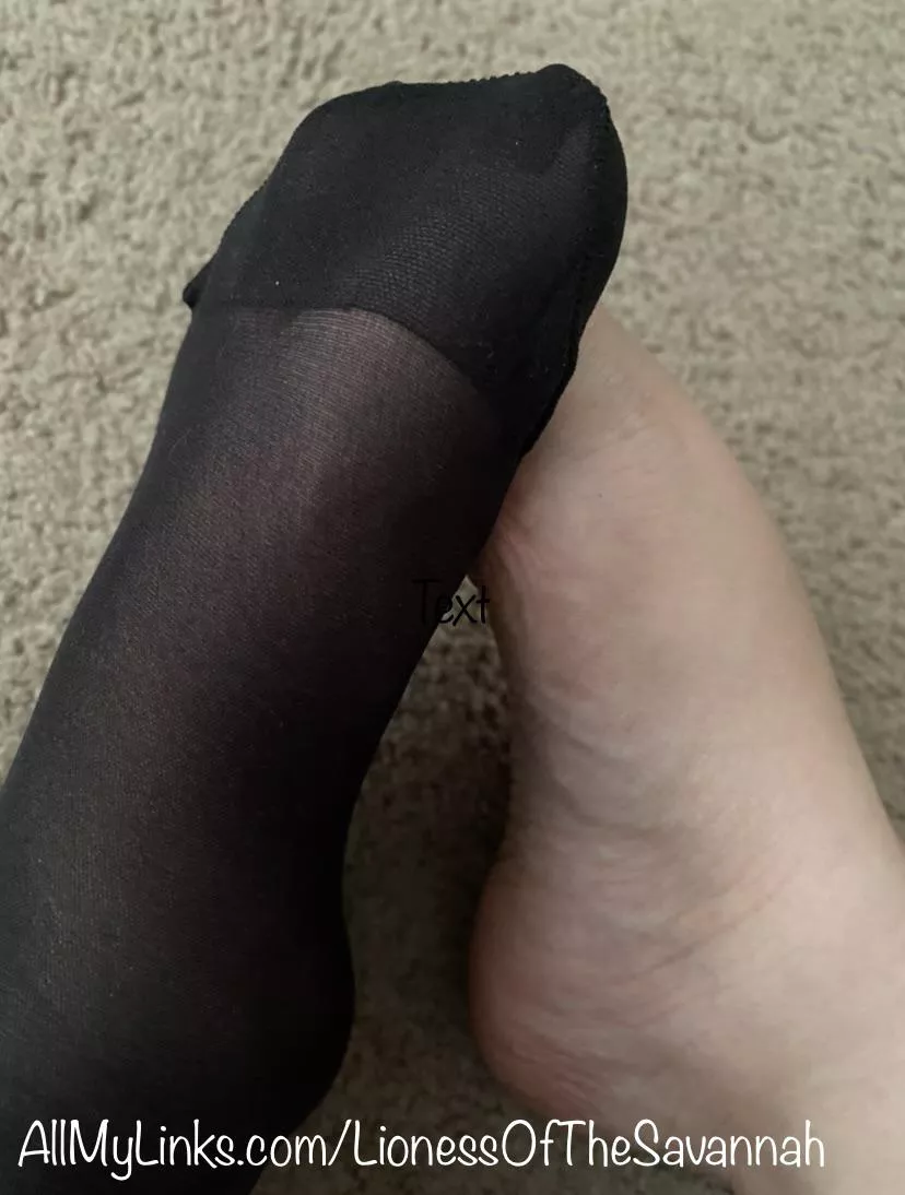 Nylon Socks on or off? 😋