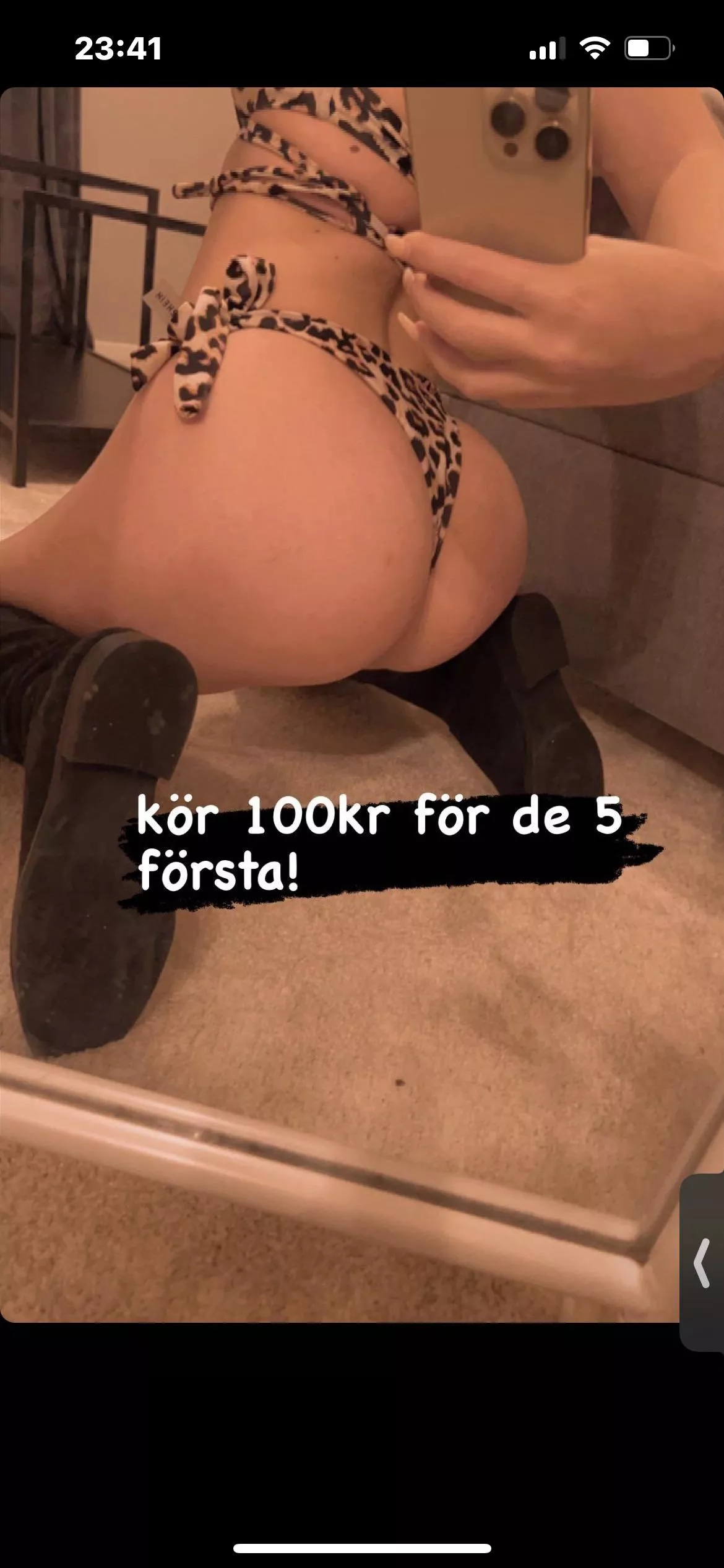 Nån som är med i teddi hedströms privata?