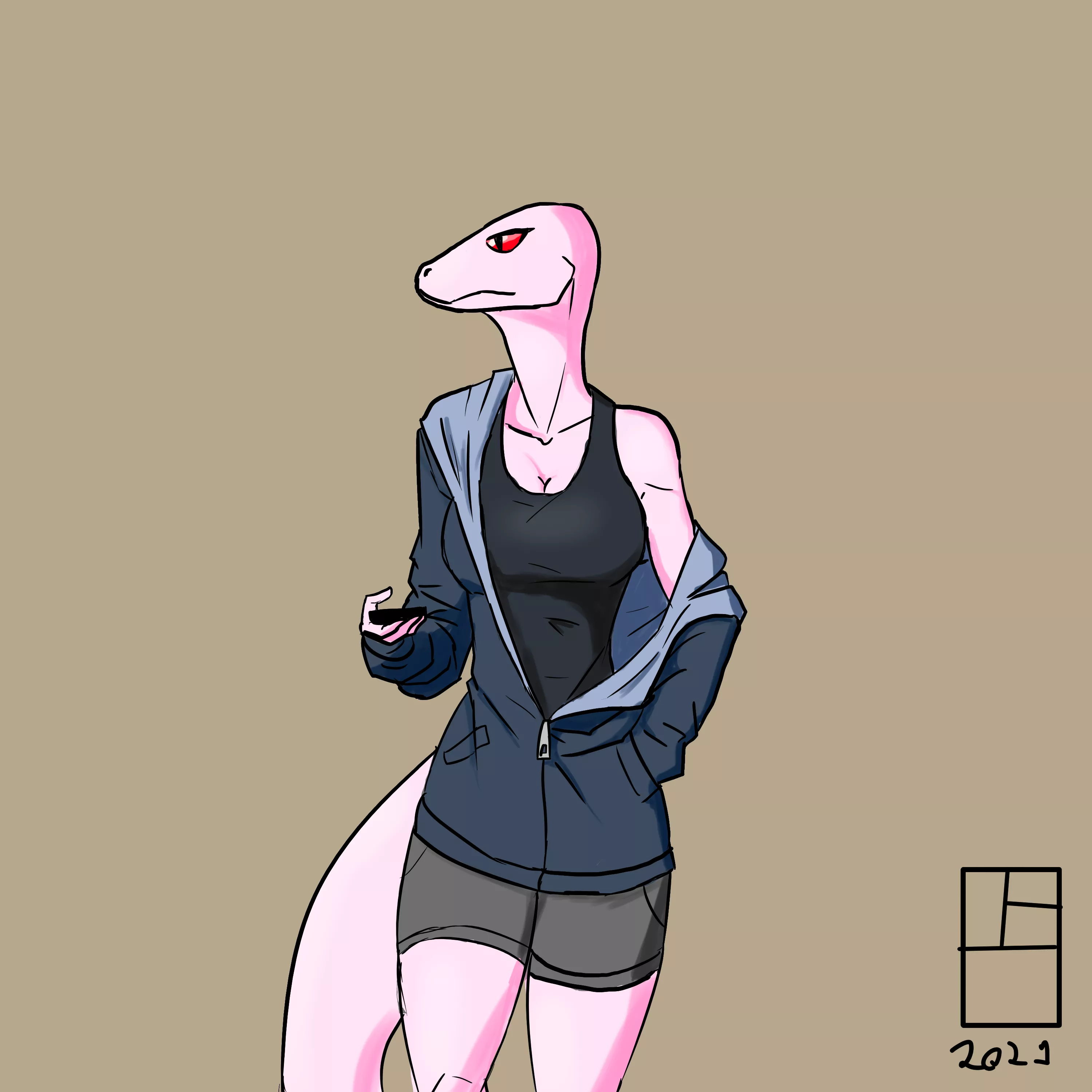 [OC] [ART] made lil snek