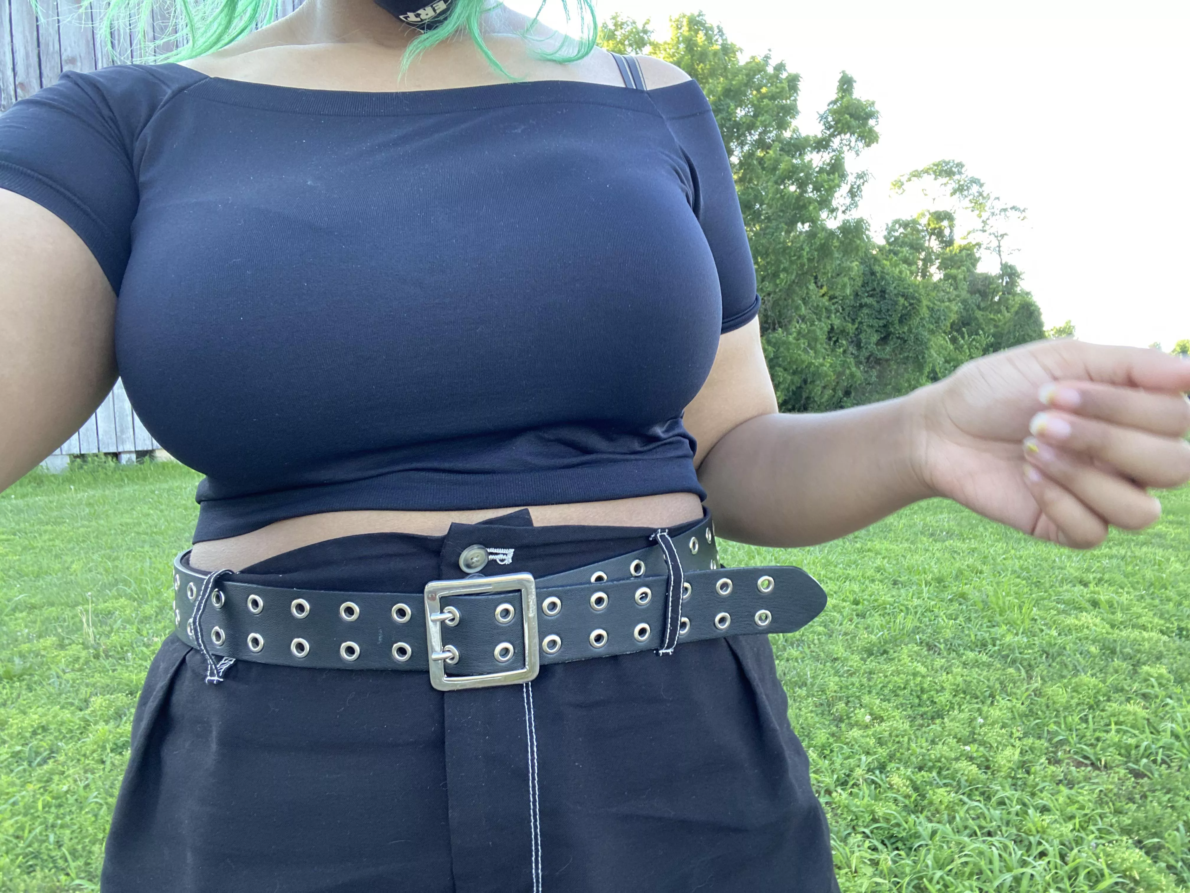 [OC] Is this appropriate for the park? [22F]