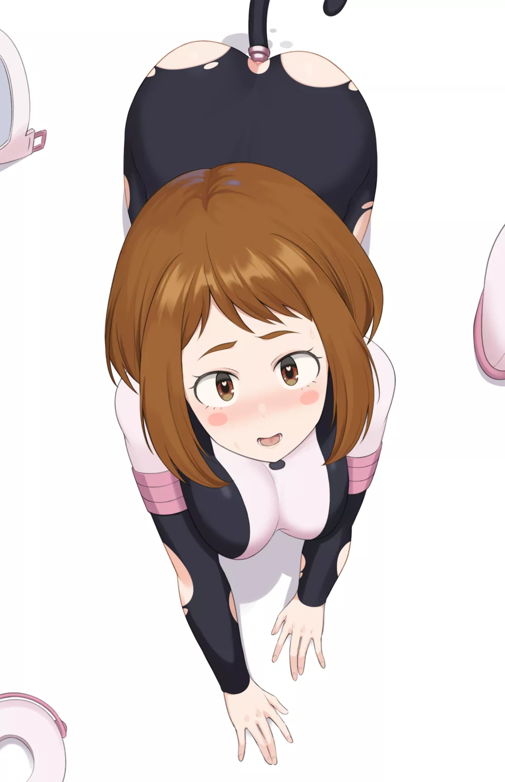 Ochaco Blushing Tail Plug