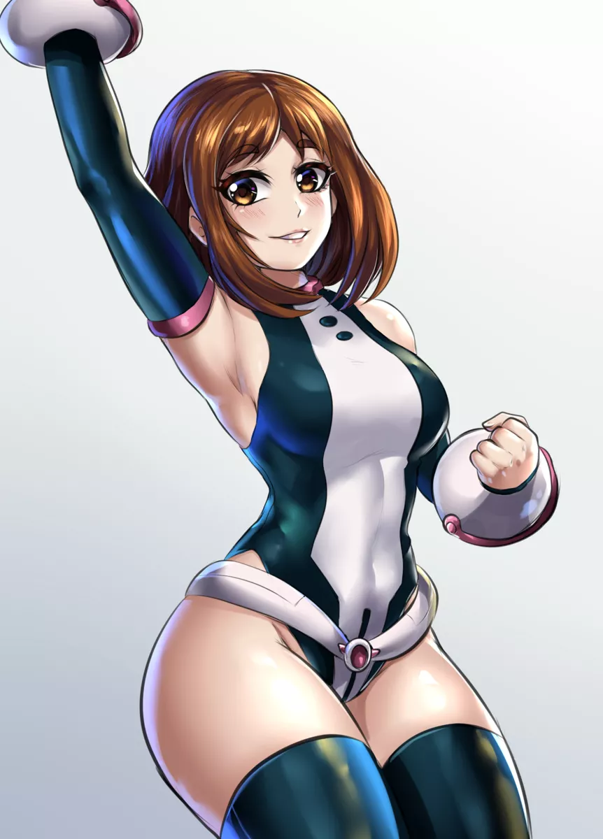 Ochaco Hero Leotard (LeonArt) [My Hero Academia]