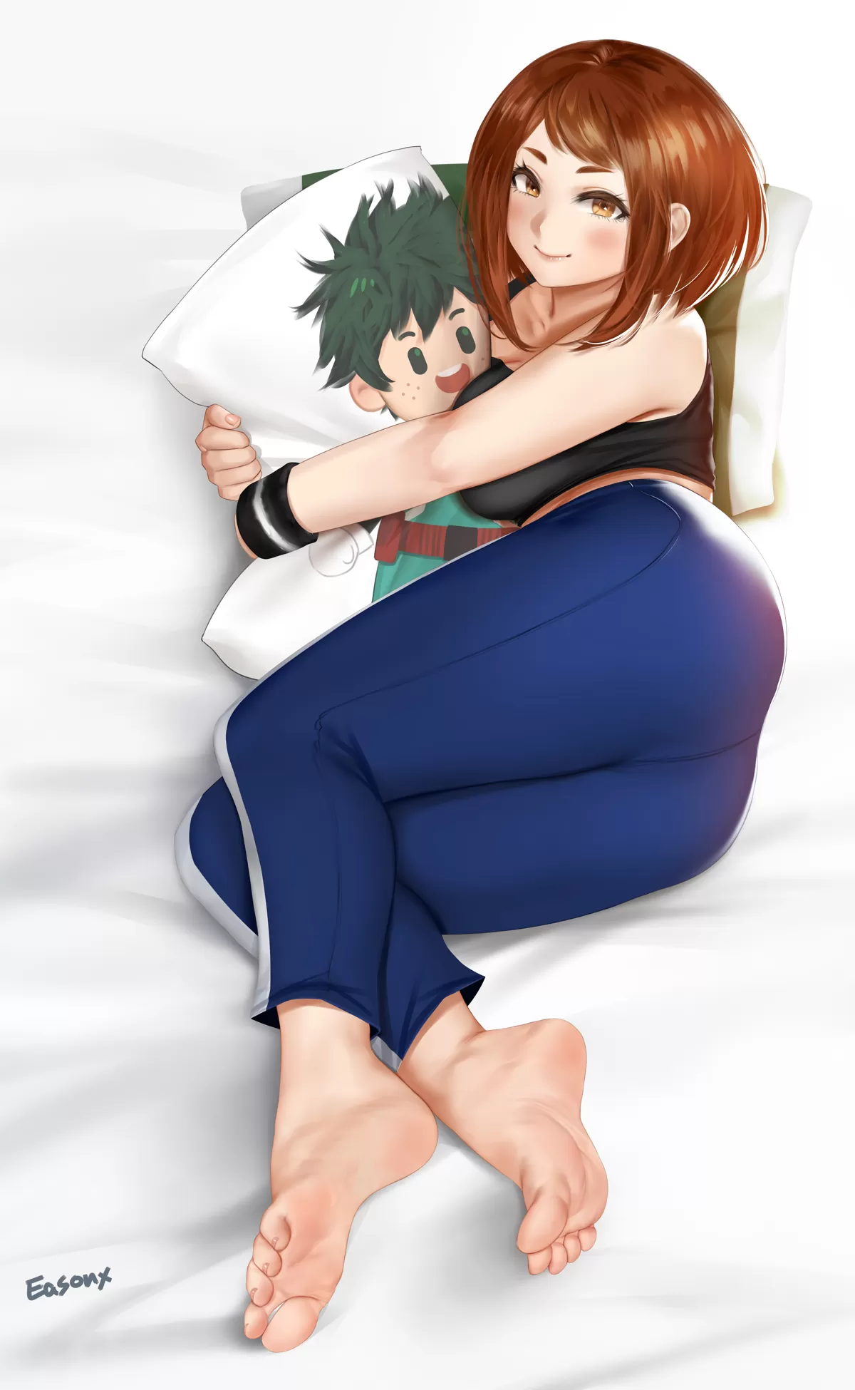 Ochako and some happy pillow [Easonx]