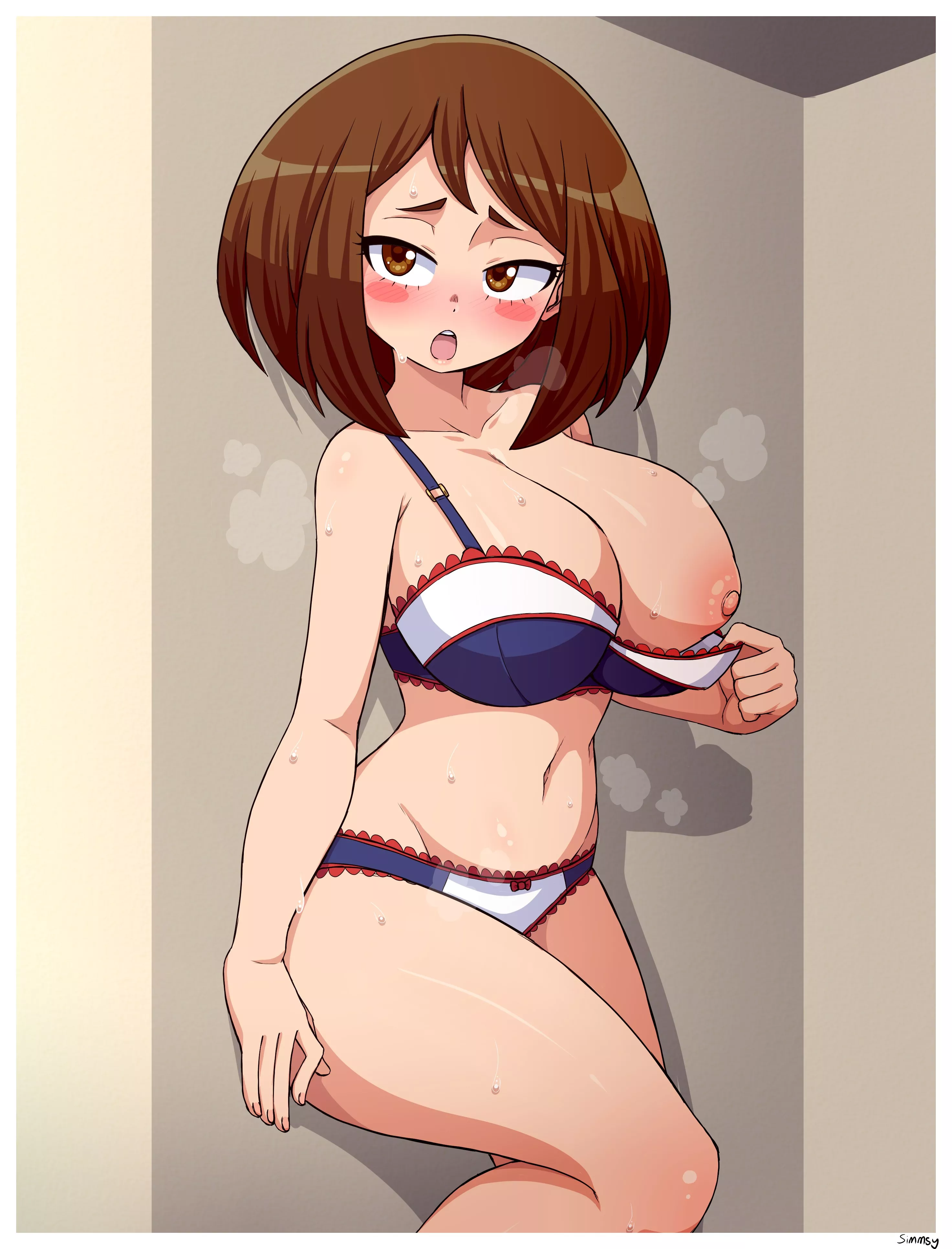 Ochako's new underwear [Simmsy]