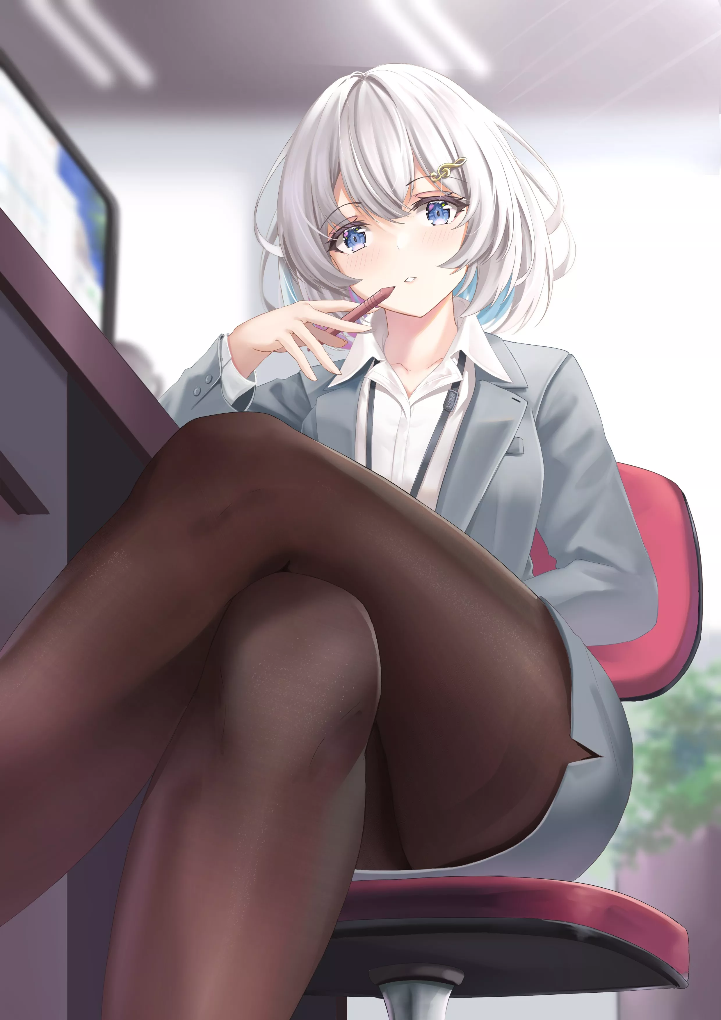 Office Lady Thighs