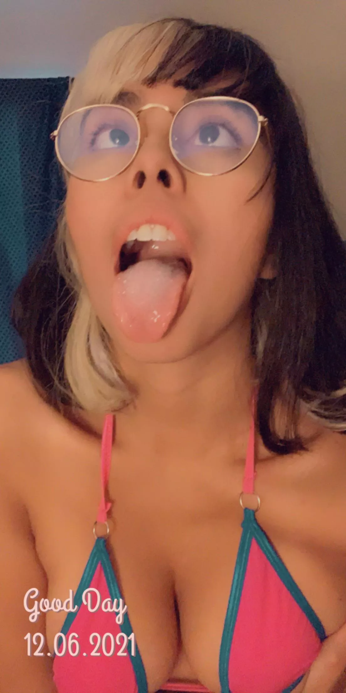 On my tongue