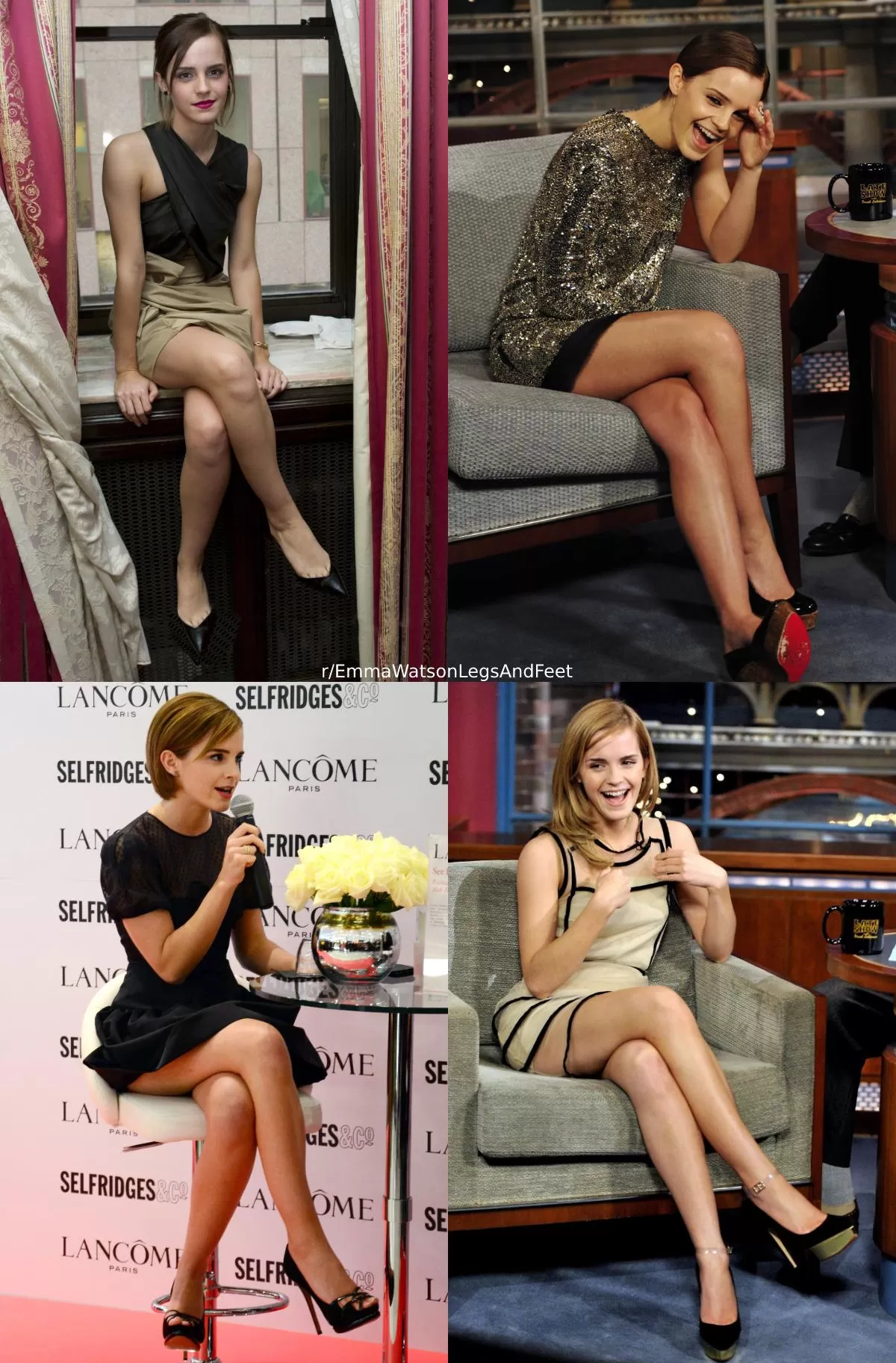 Once Emma Watson starts flaunting her legs I know it's game over... Might as well just give in, call out of work, and give her what she deserves! I want to show you just how hard I get for her goddess body!