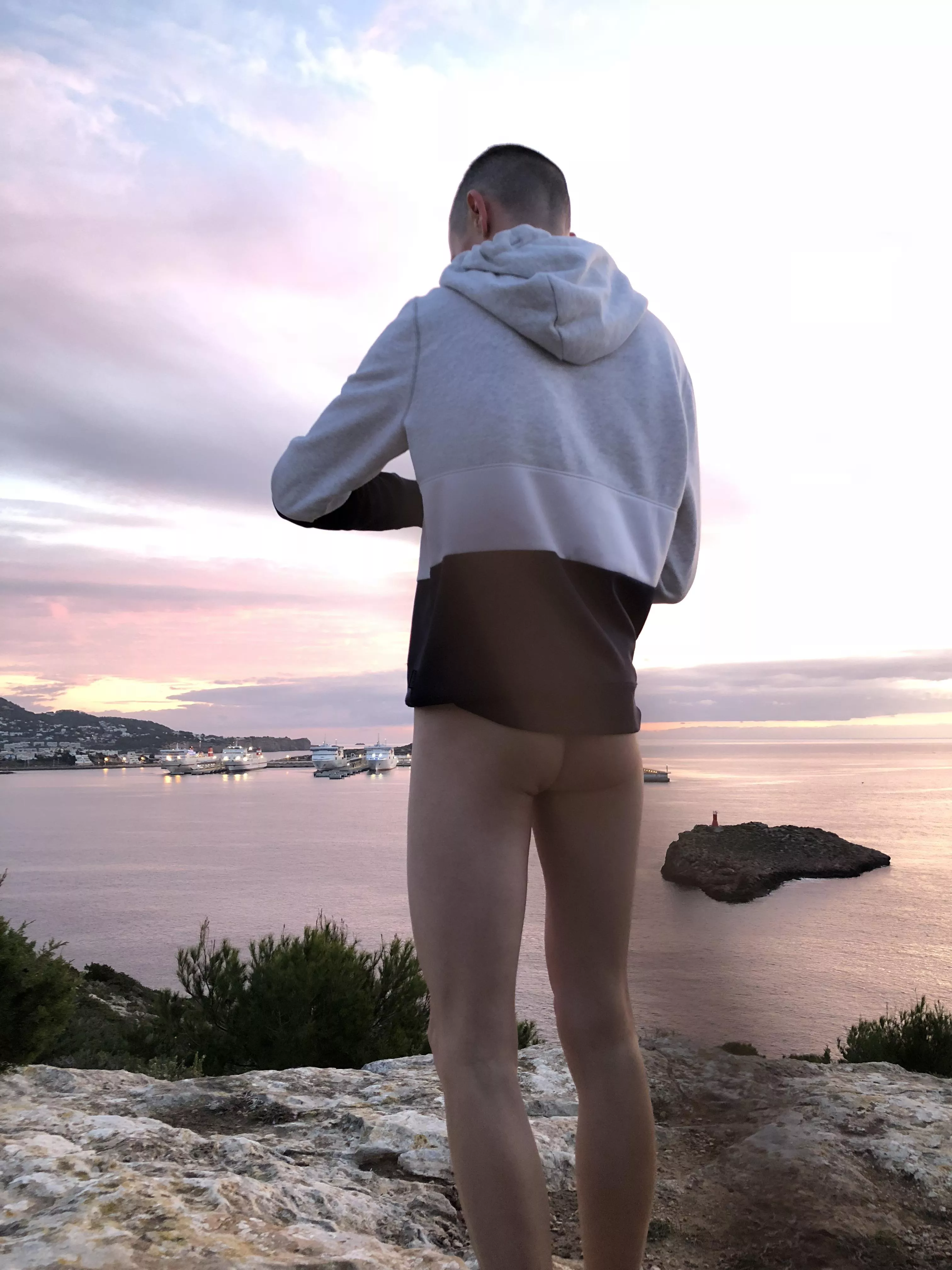 One morning in Ibiza