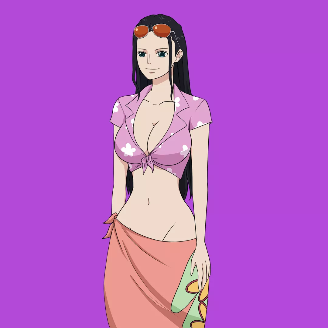 One Slice of Lust progress - Nico Robin!