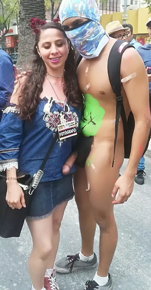 One who acutally let press it against her! (WNBR Philly)