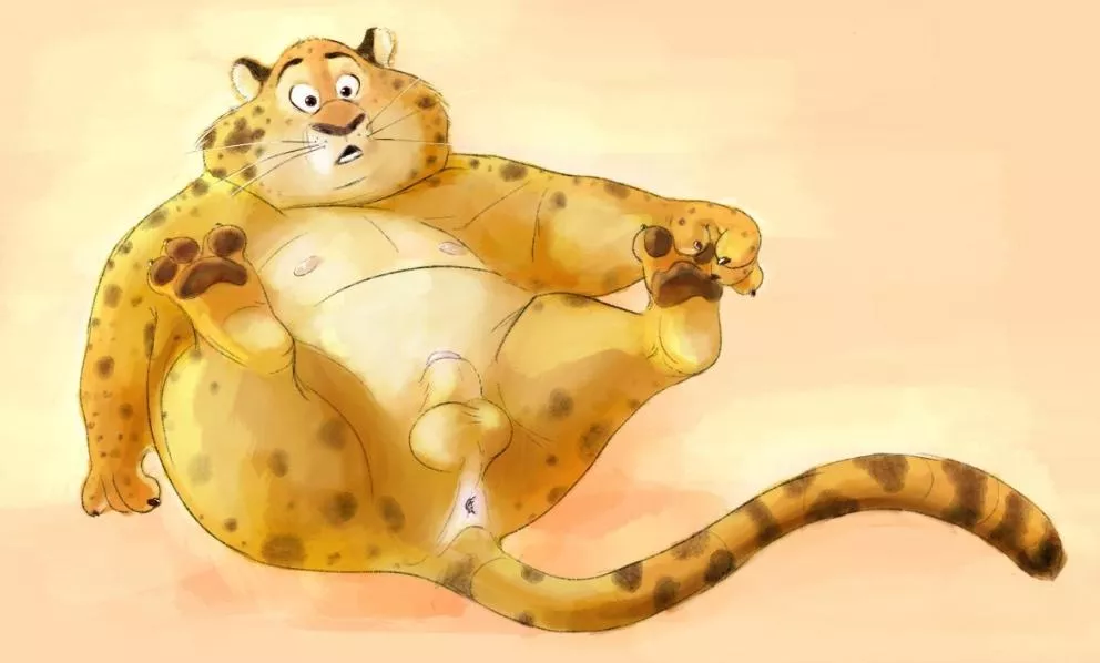 Only thing Clawhauser's missing is a cream pie [M] (barachaser)