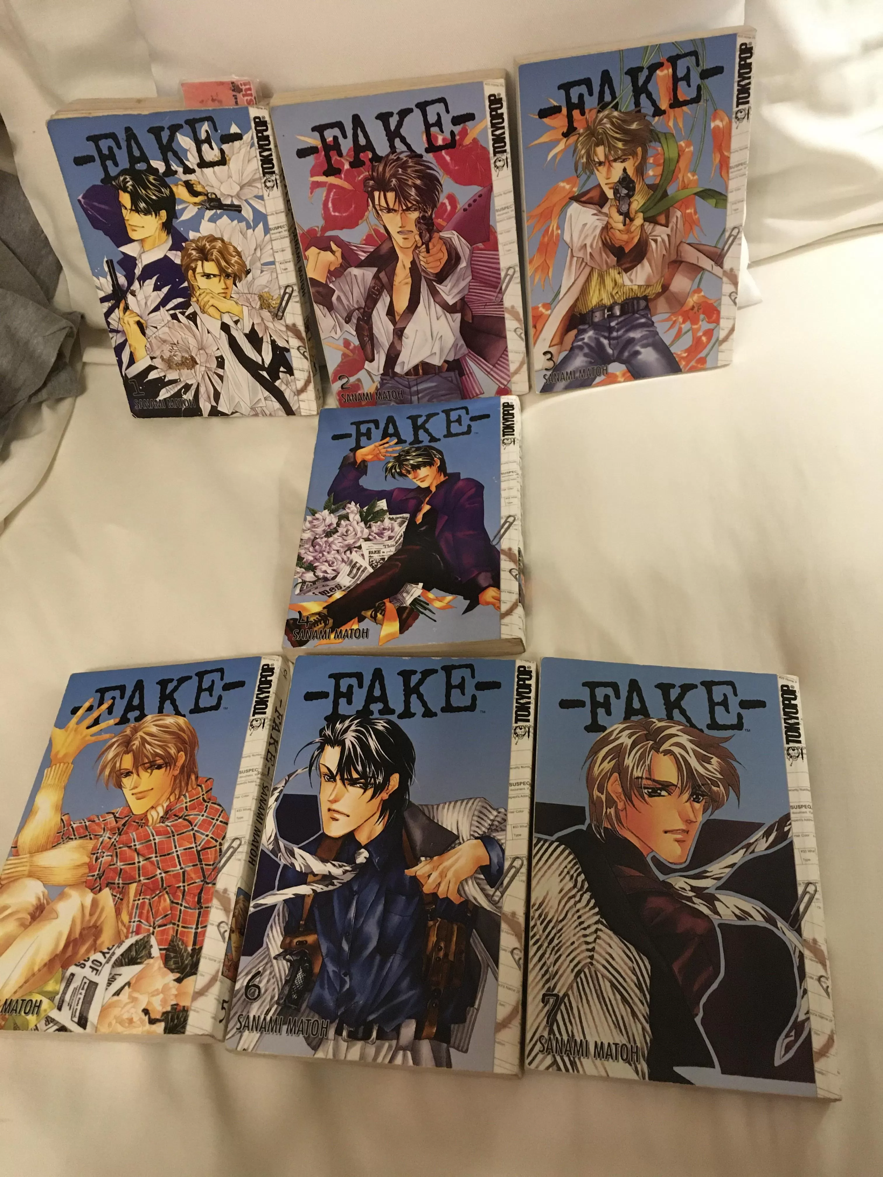 Onto the next manga and it’s another Yaoi series, it’s actually one of the first I ever brought called FAKE. It’s been years since I read it but it will always have a soft spot in my heart