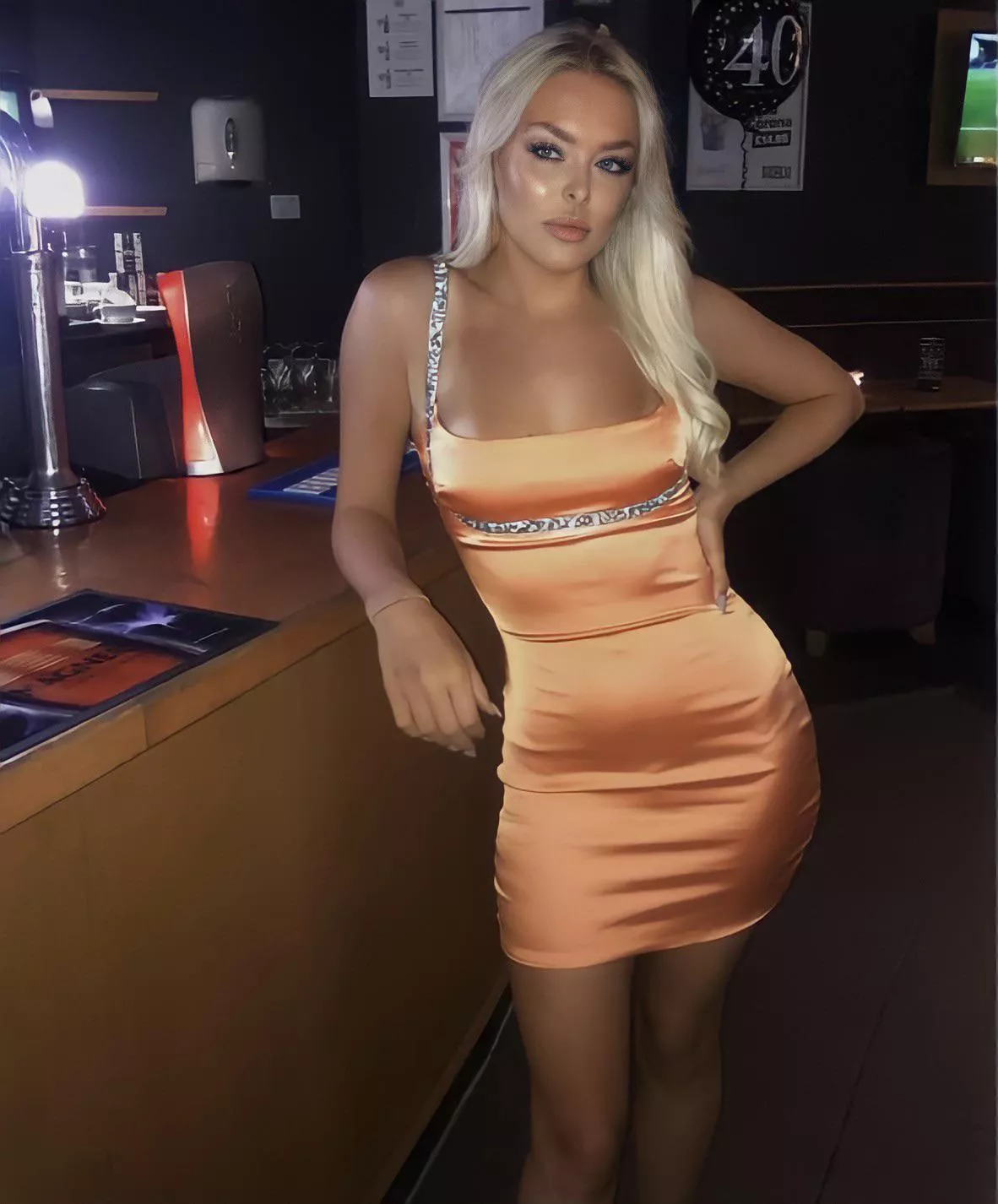 Orange Dress