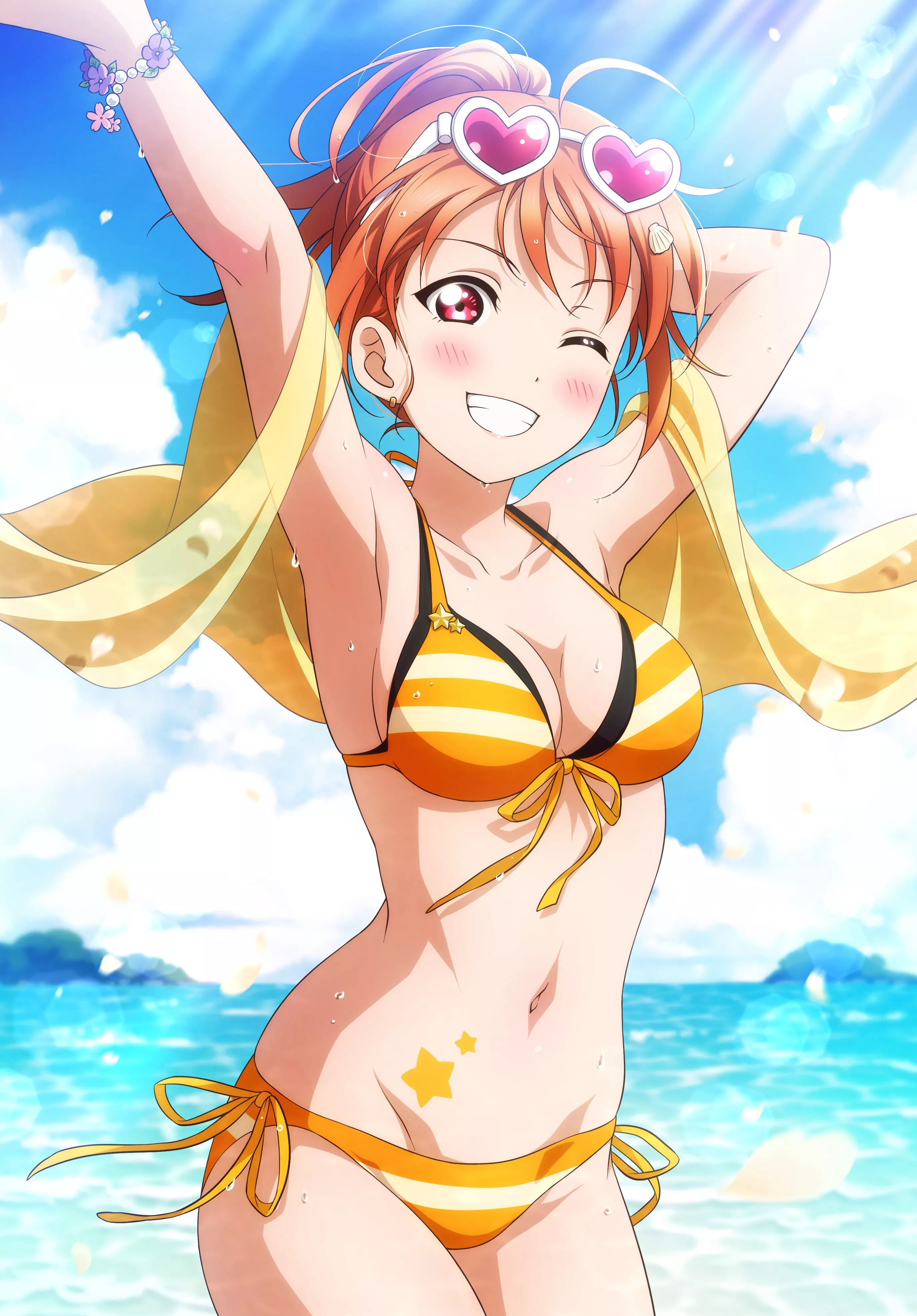 Orange up your morning. [Love Live! Sunshine!!]