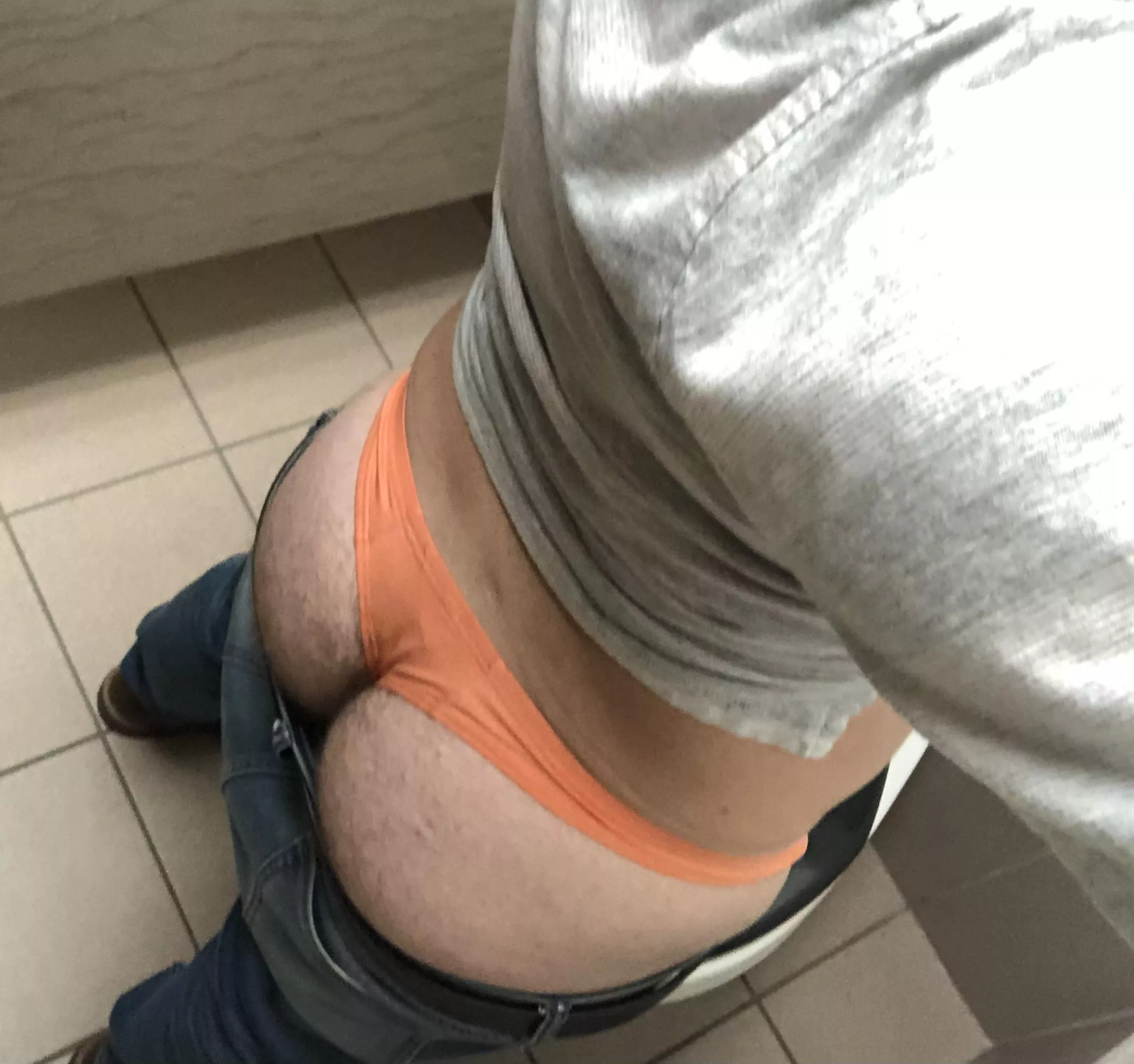 Orange ya glad to see my undies?