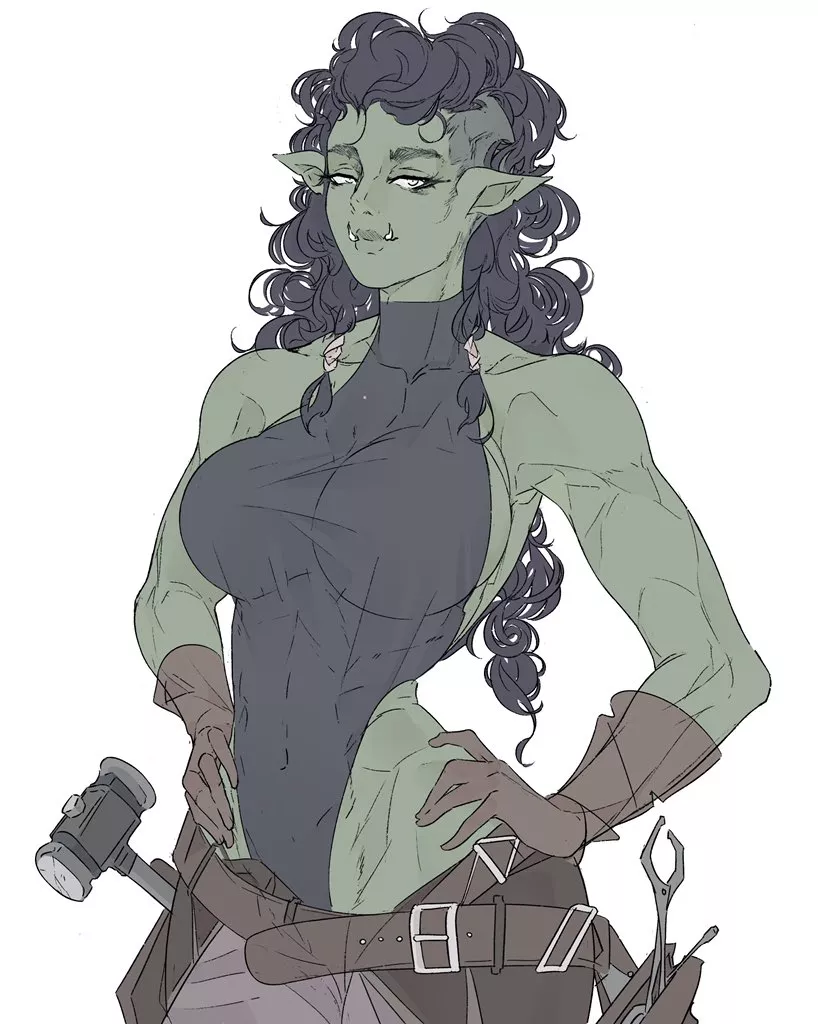 Orc Mechanic (Elliemaplefox) [Original]