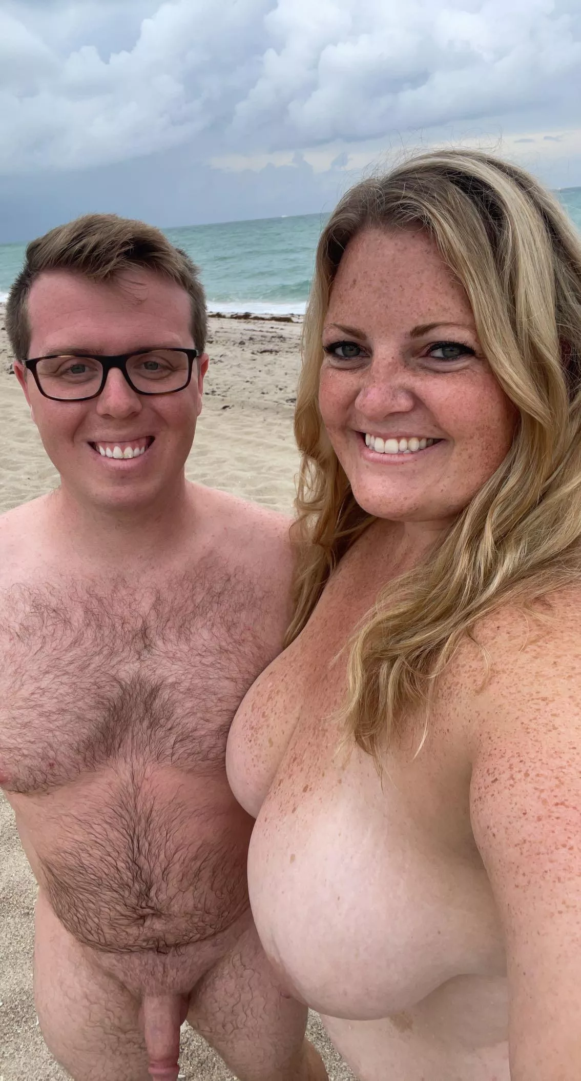 Our first time at Haulover. Can’t wait to try all the other nude beaches.