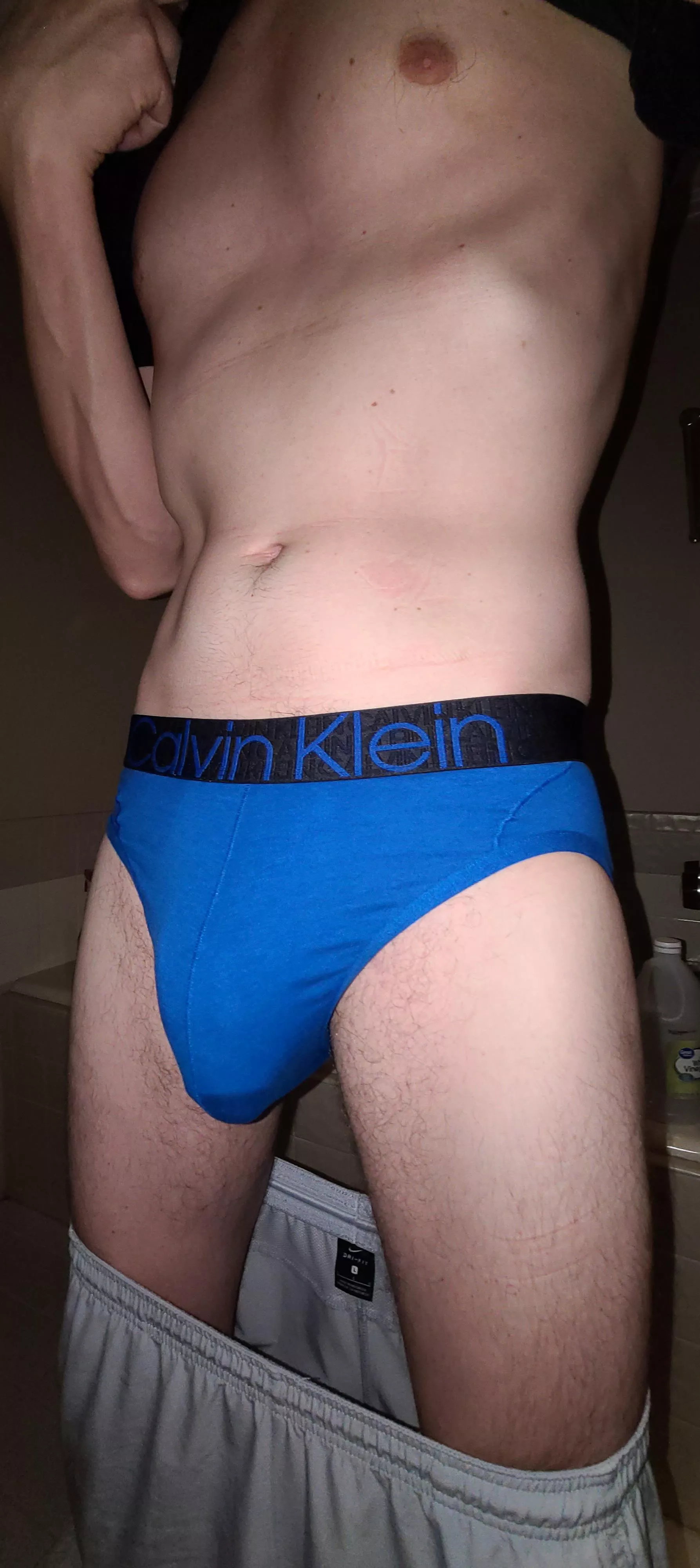 Packin' in some briefs