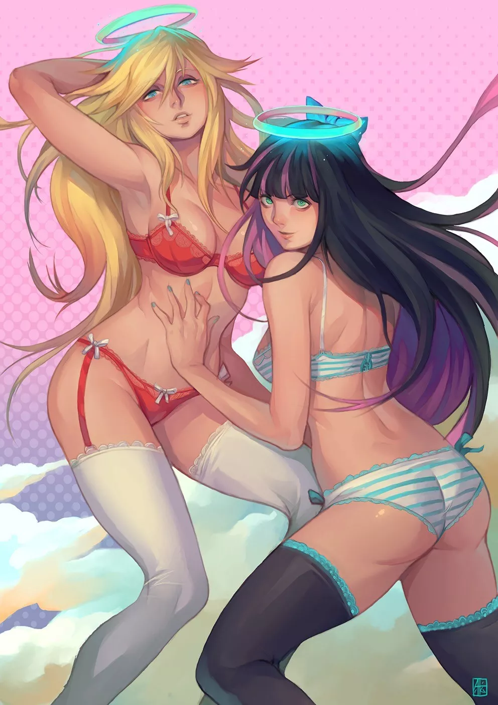 Panty and Stocking by Alejandro Tio Gary