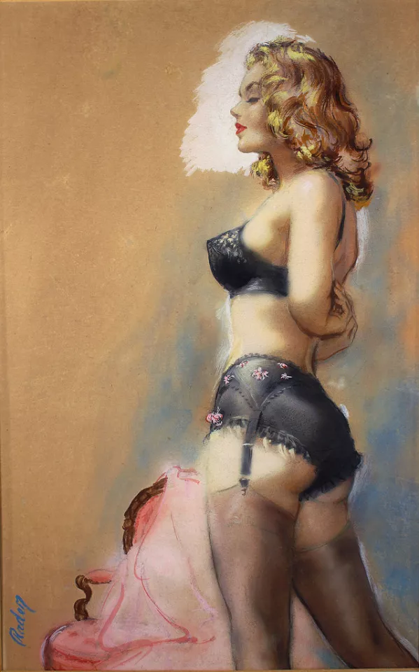 Paul Rader - Original Artwork for Midwood 56 “The Blonde”