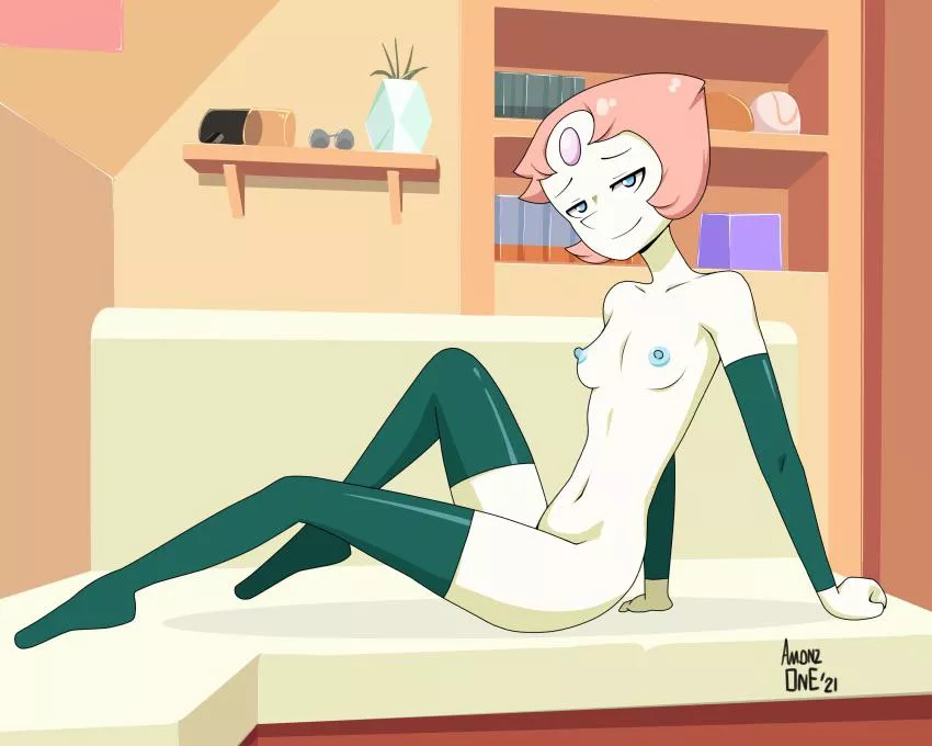 Pearl in thigh highs and sleeves by AmonzONEarT